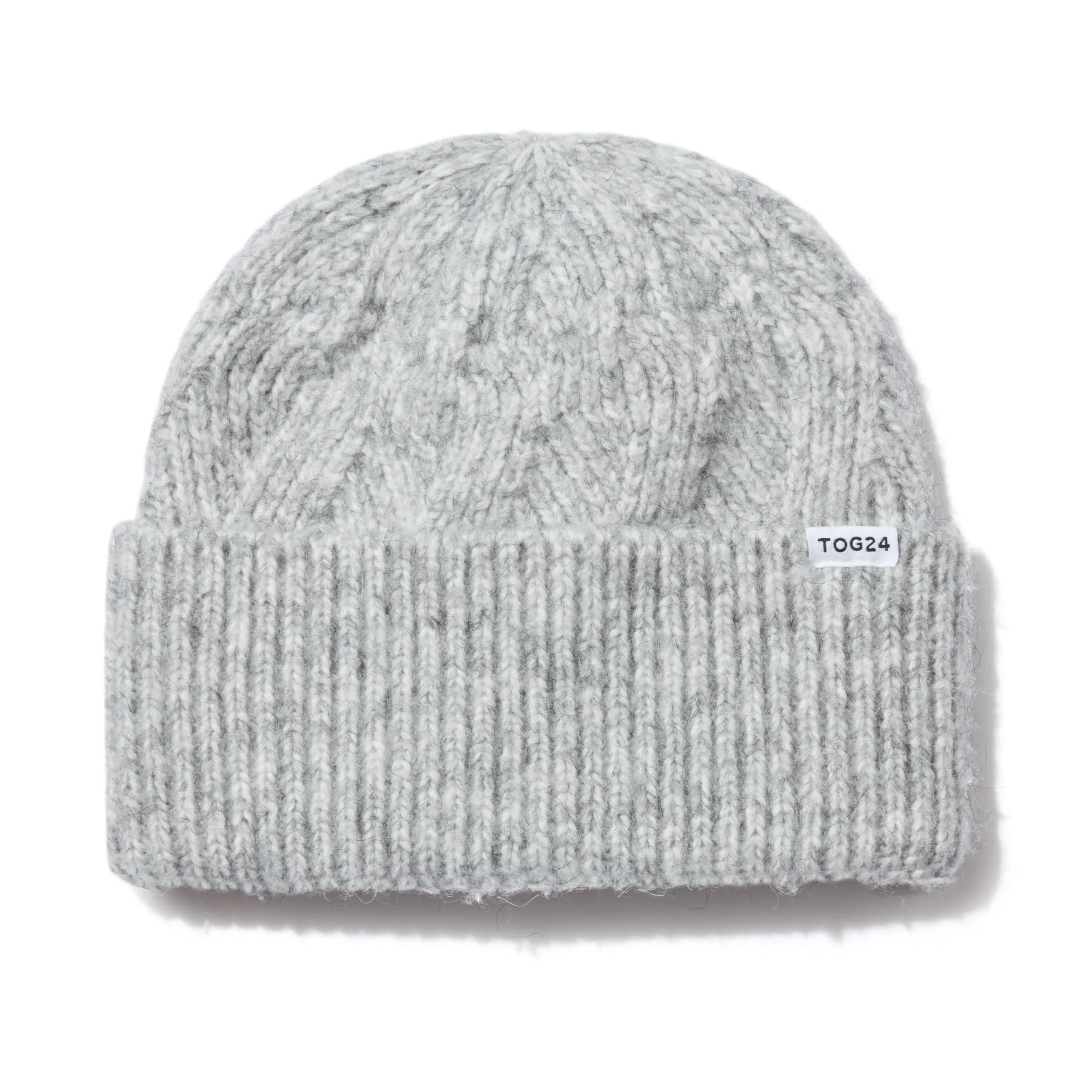 Abby Knit Hat - Ice Grey Marl - Image 3