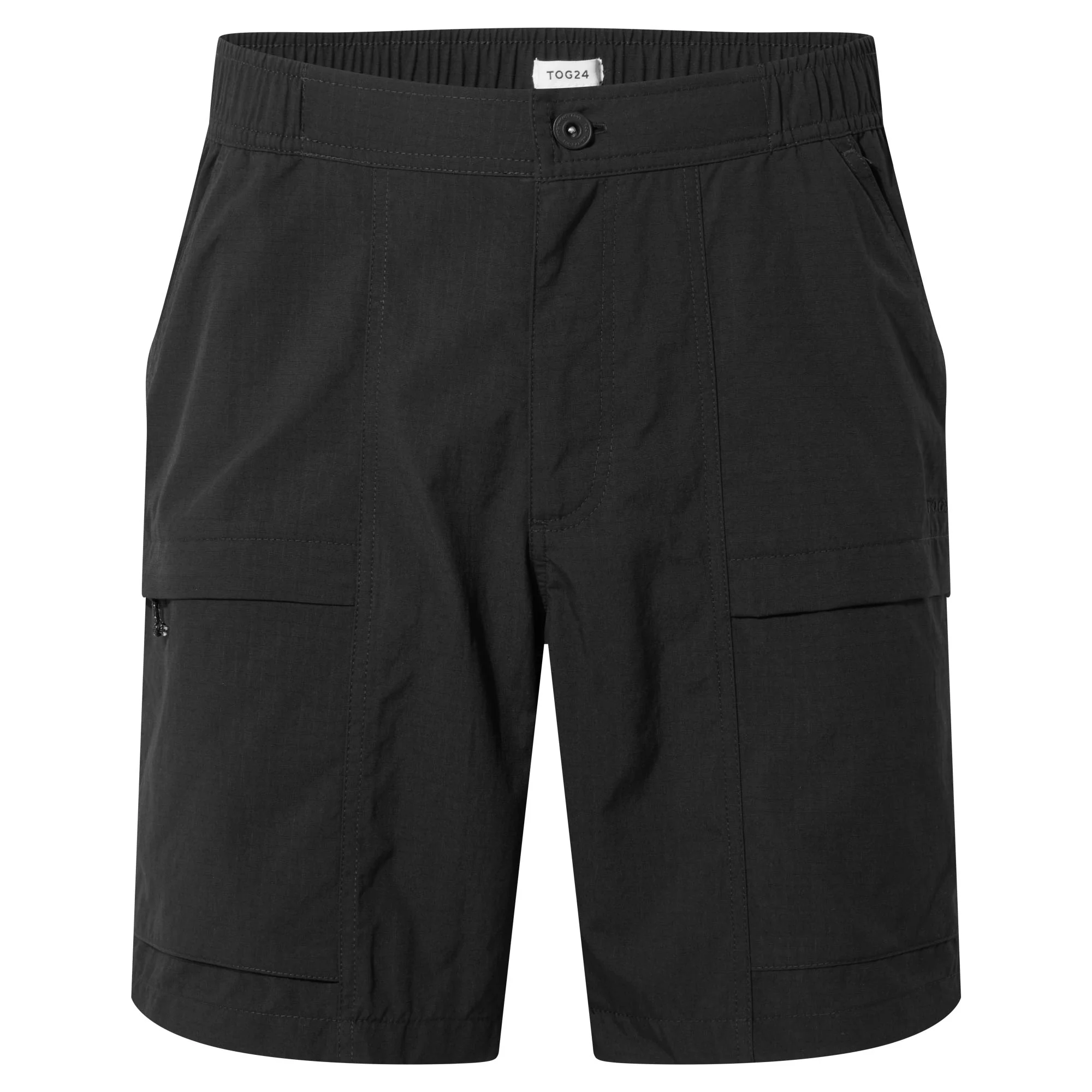 Activate Mens Performance Ripstop Shorts - Black - Image 6