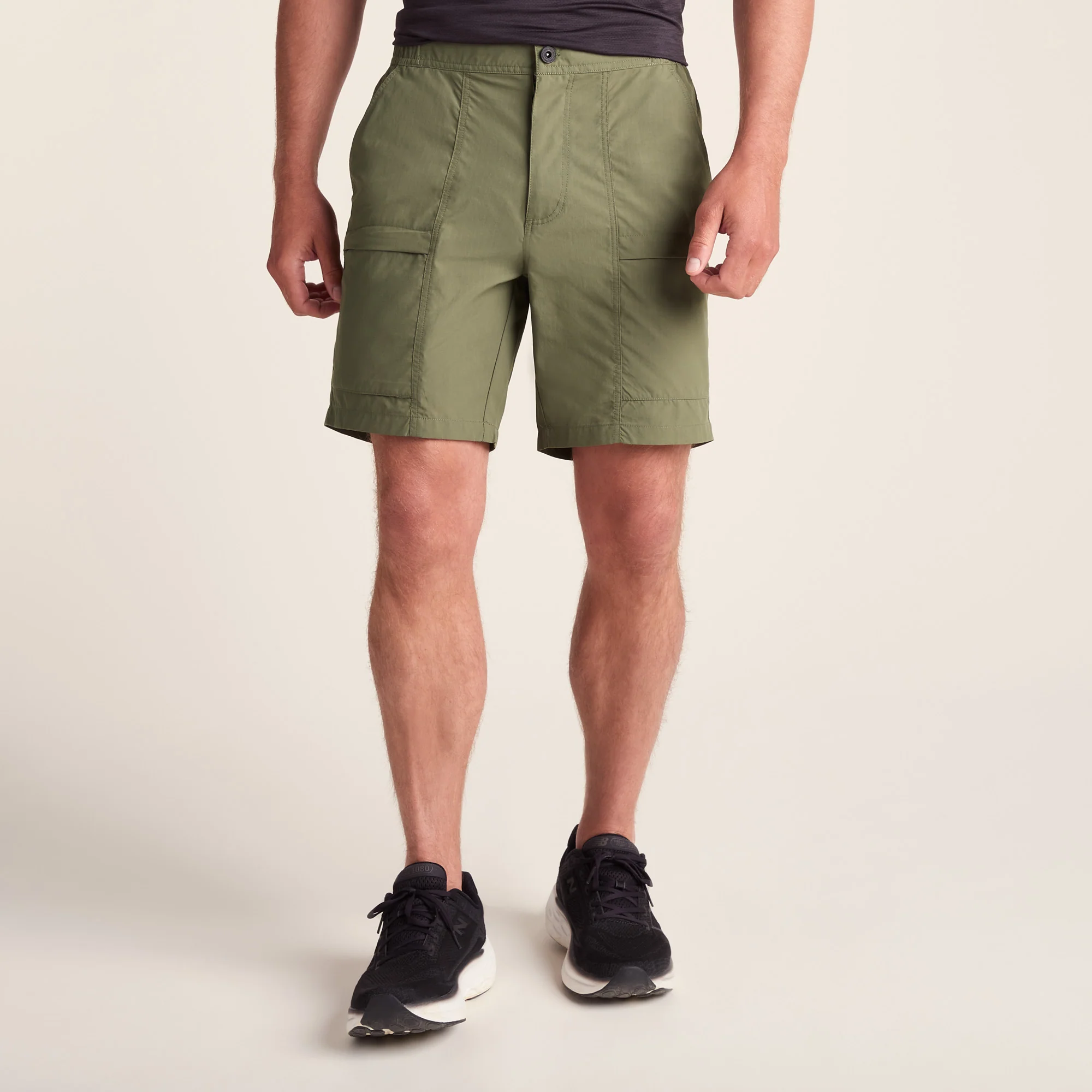 Activate Mens Performance Ripstop Shorts - Forage Green - Image 2