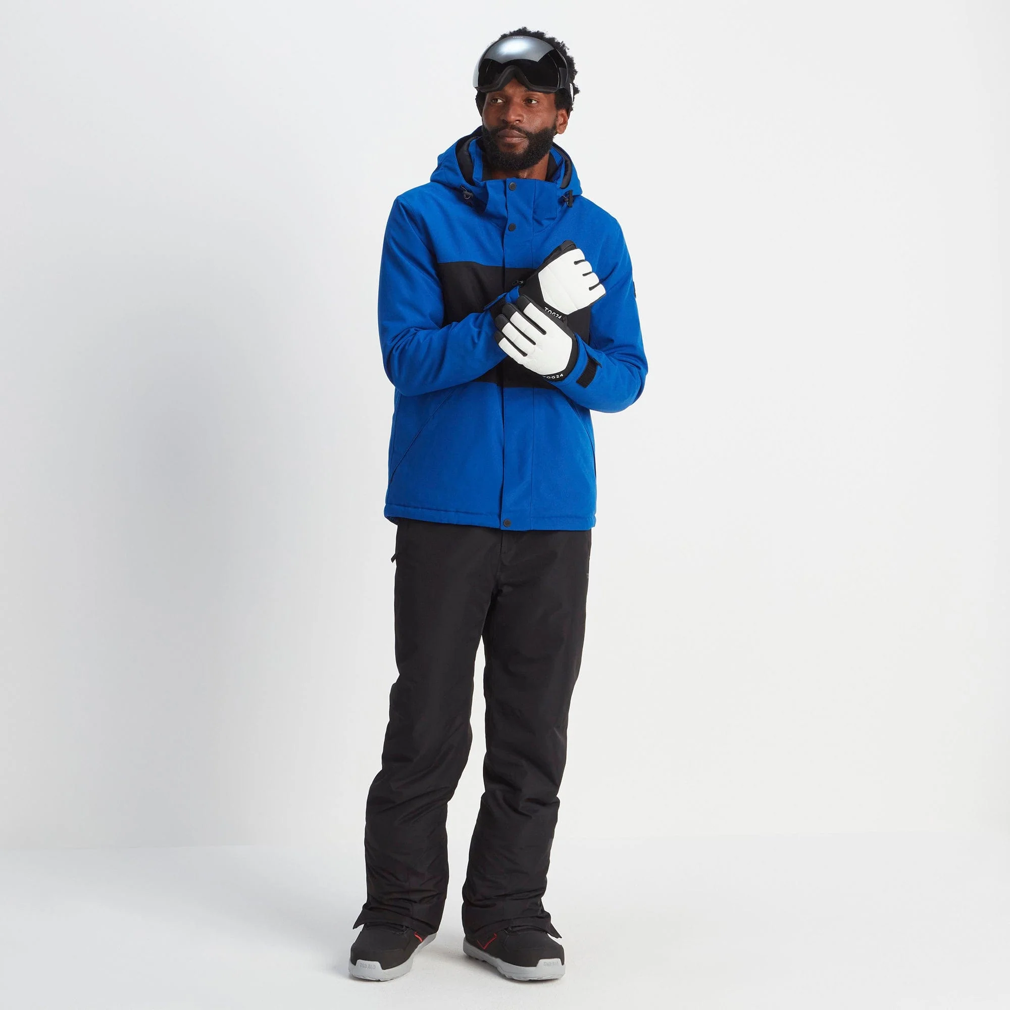 Adventure Waterproof Insulated Ski Gloves - Optic White - Image 2