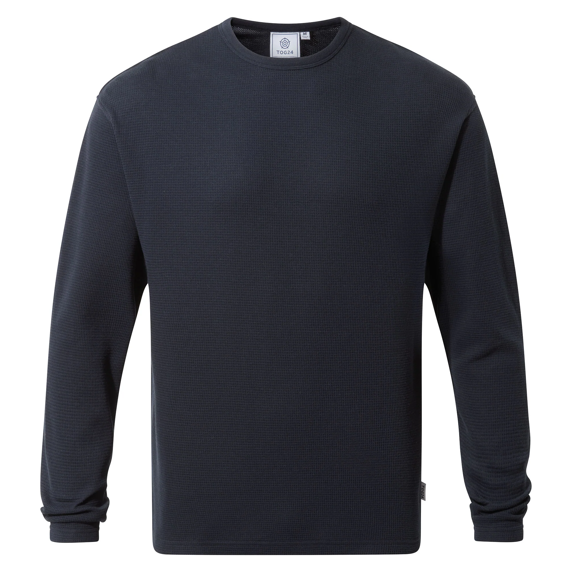 Ainsdale Mens Long Sleeve T-Shirt - Dark Indigo - Image 6