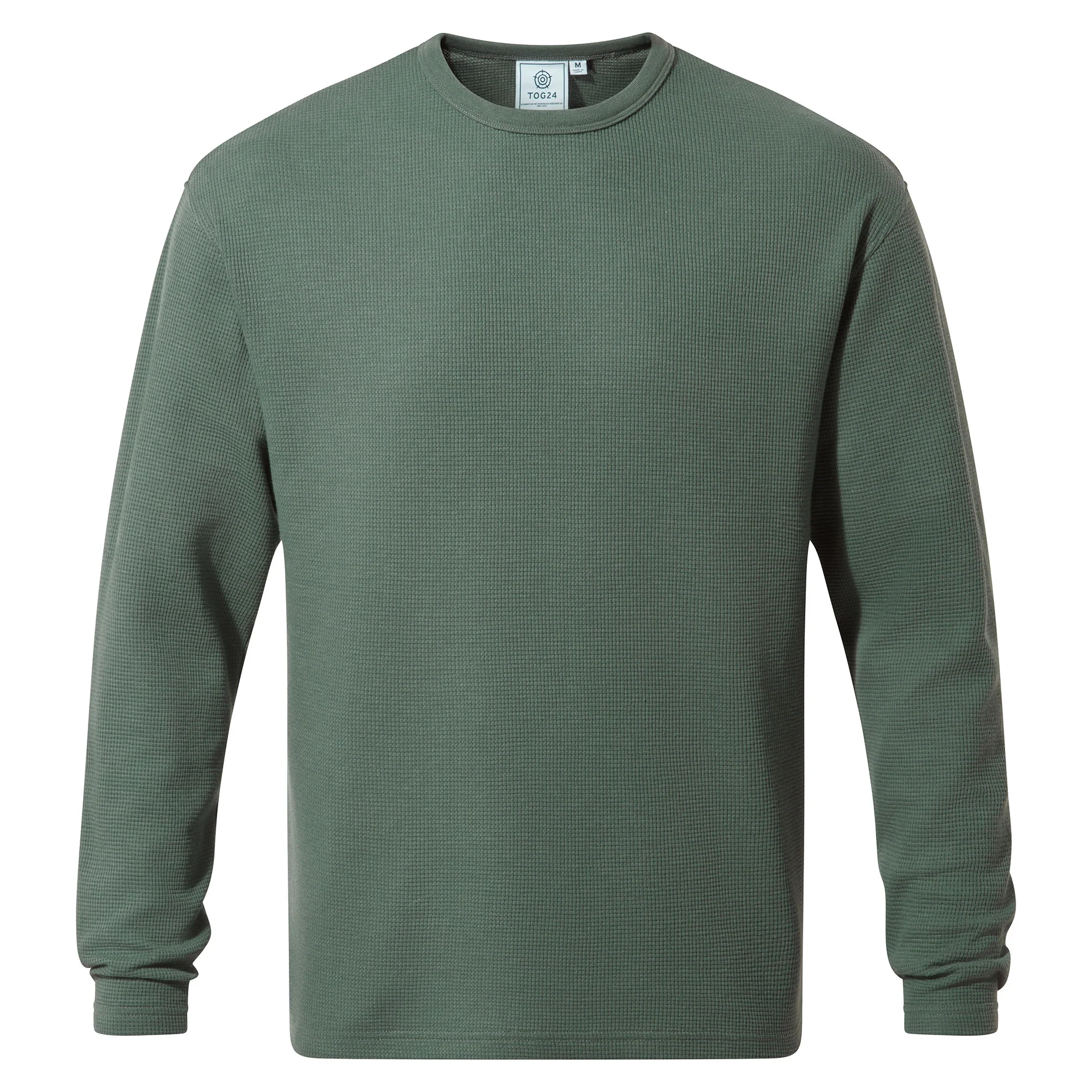 Ainsdale Mens Long Sleeve T-Shirt - Light Forest - Image 6