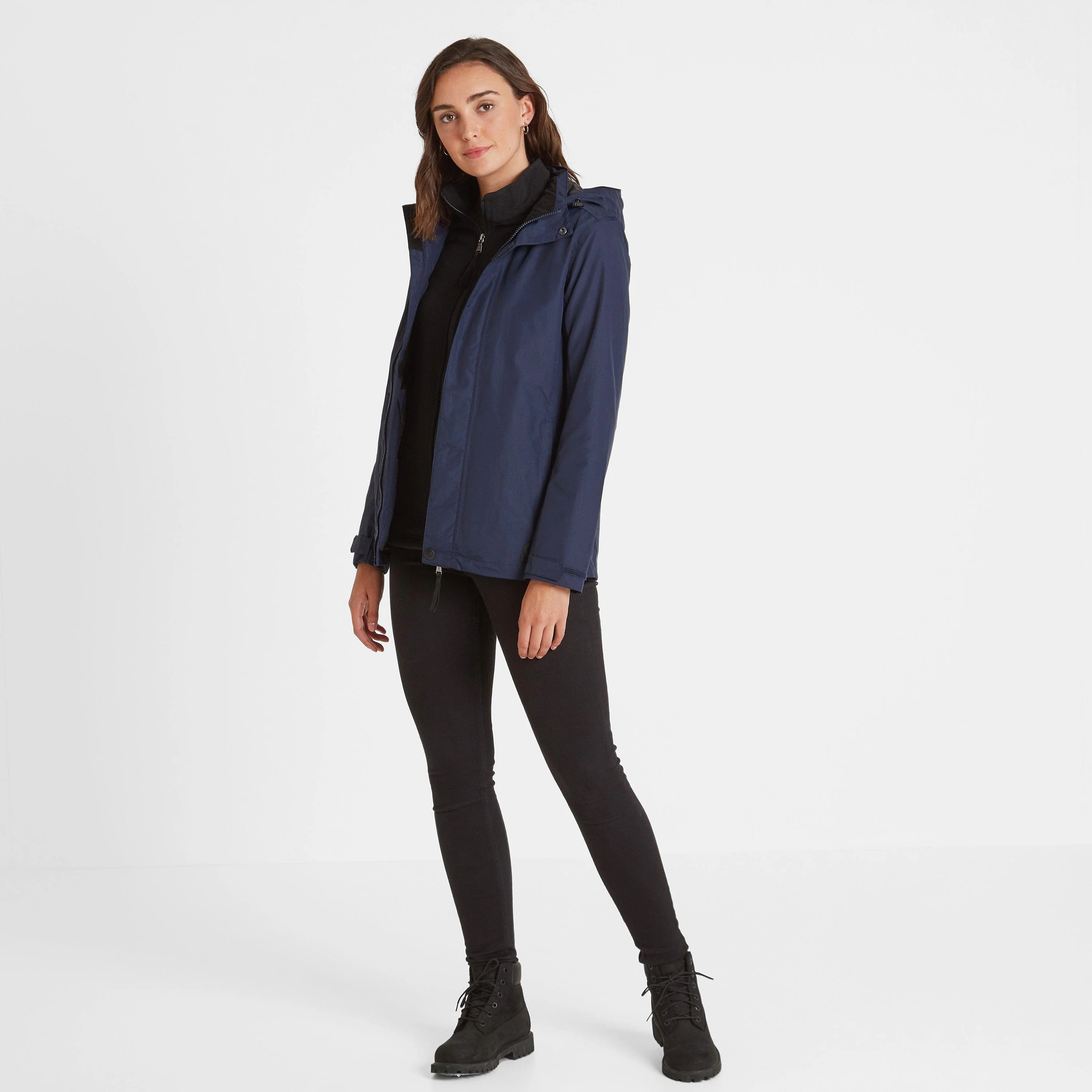 Airton Womens Waterproof Jacket - Navy - Image 4
