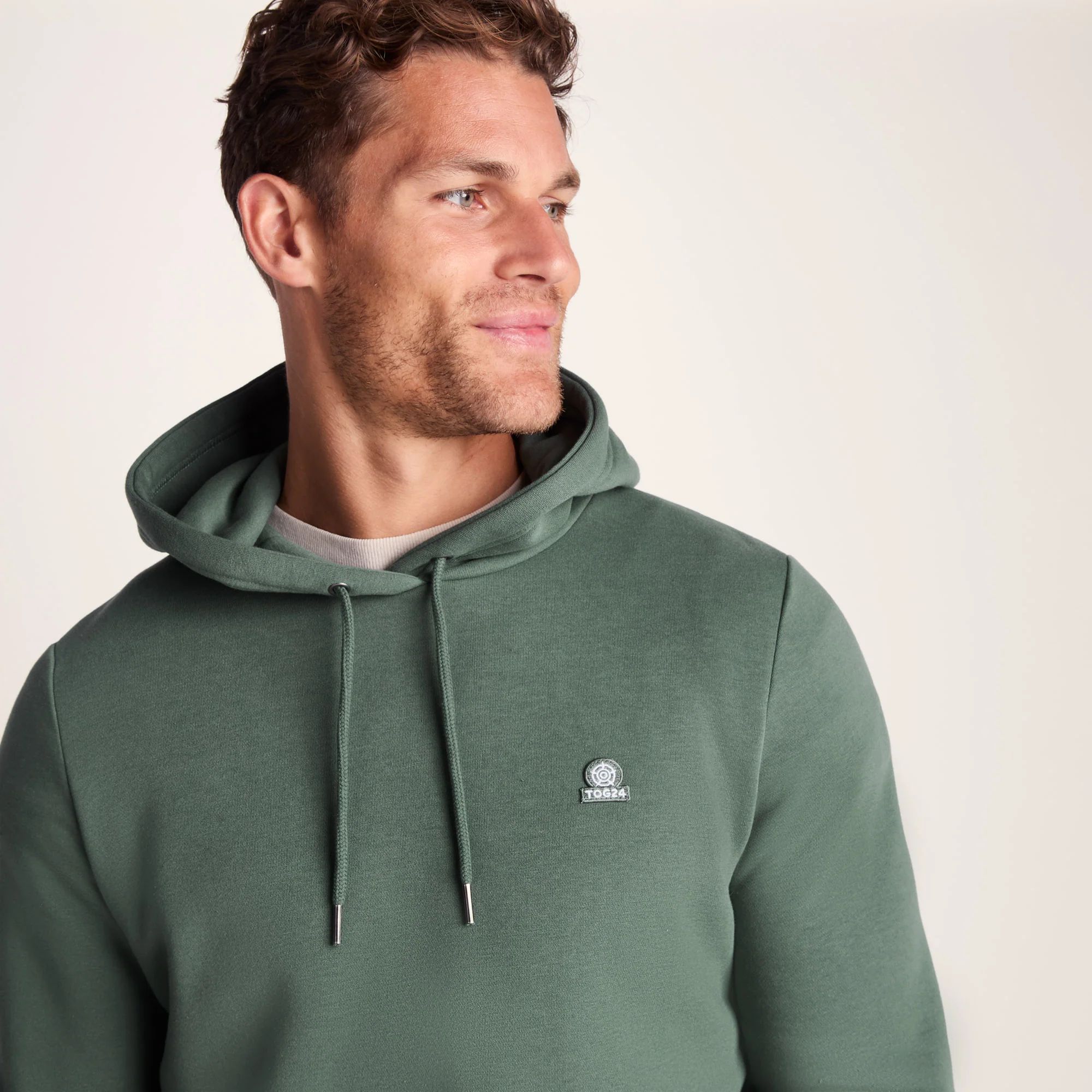 Akerman Mens Supersoft Hoody - Light Forest - Image 5