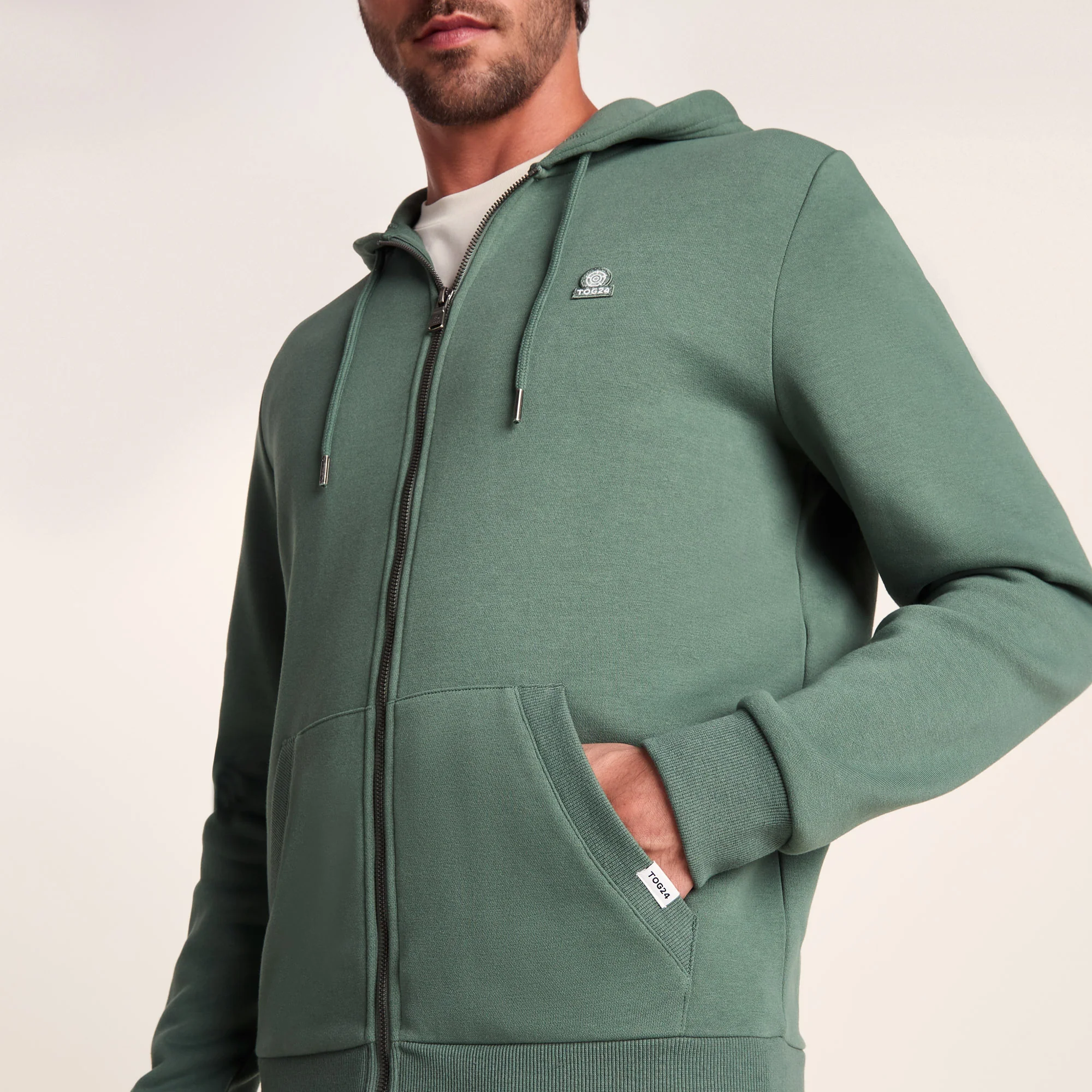 Alden Mens Supersoft Hoody - Light Forest - Image 6