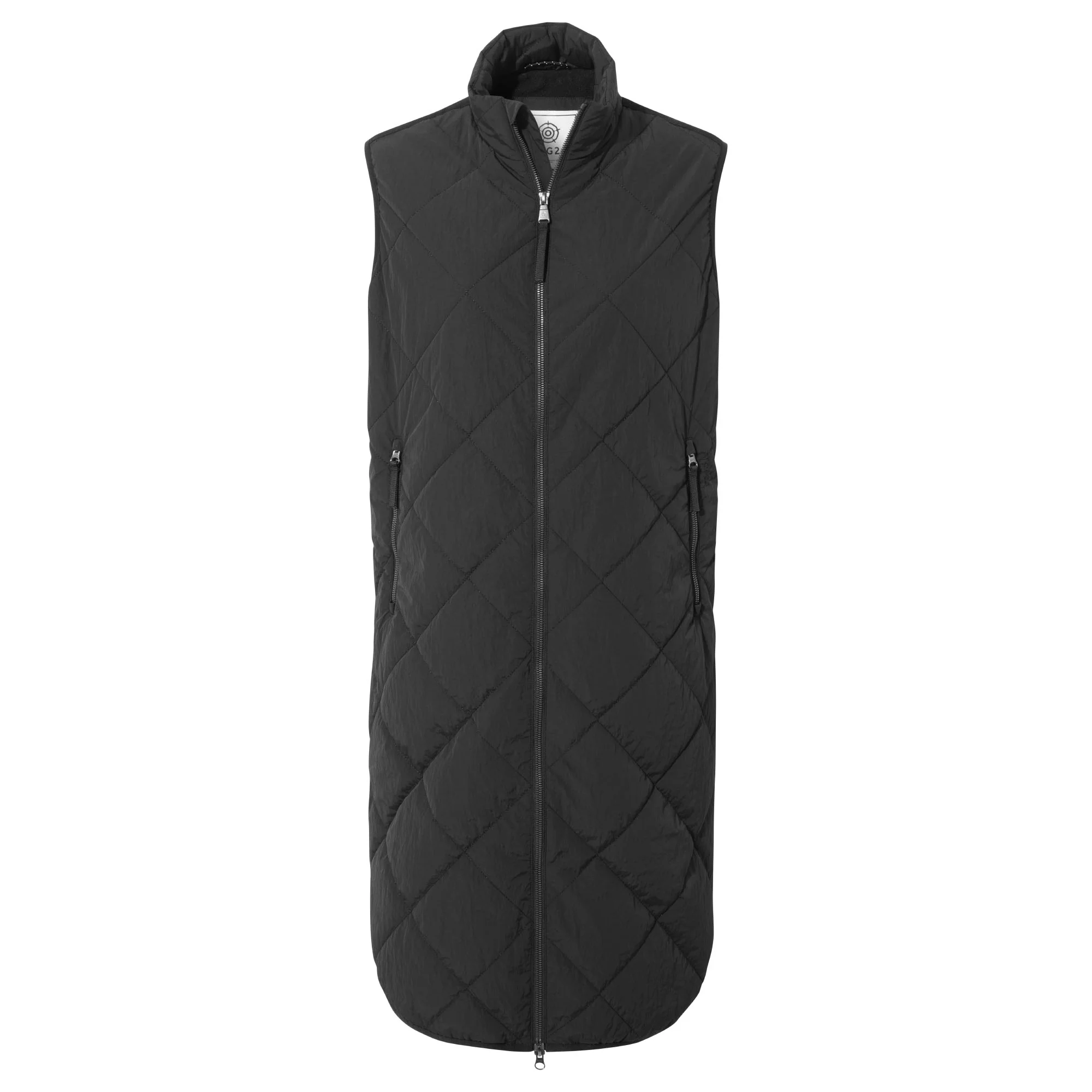 Anda Womens Shower Resistant Insulated Gilet - Black - Image 7
