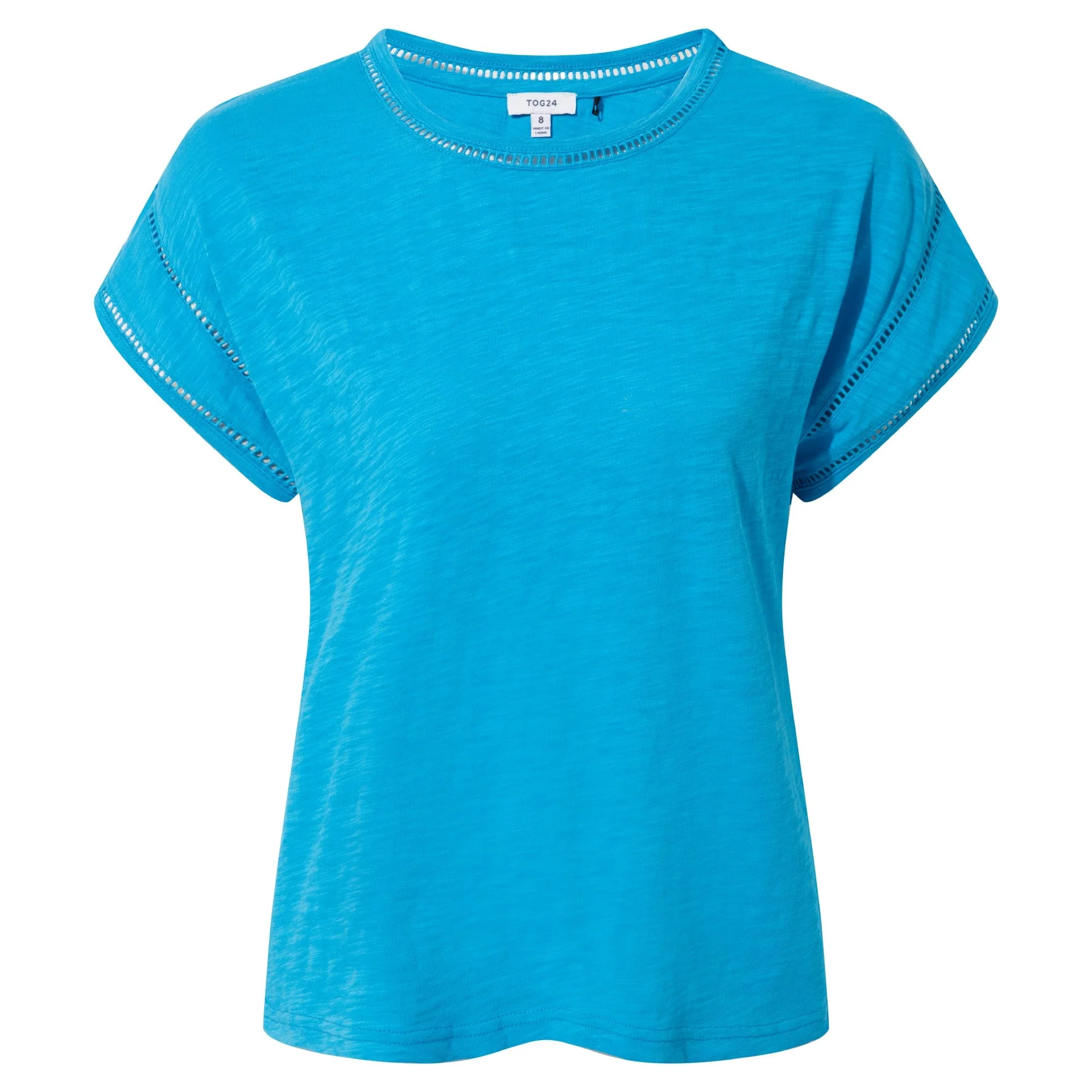 Andrea Womens T-Shirt - Azure Blue - Image 5
