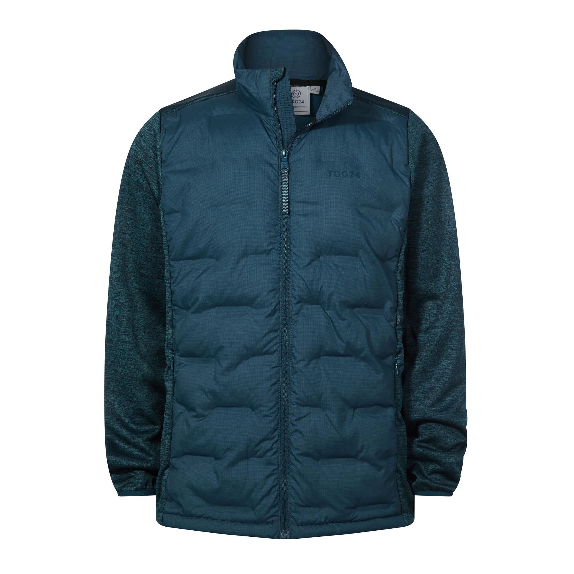 Anick Mens Lightweight Insulated Hybrid Jacket - Inky Blue - Image 7