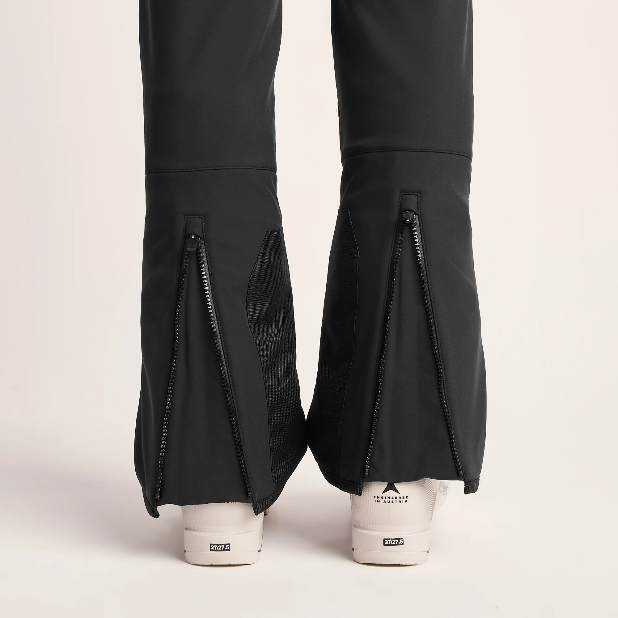 Annecy Womens Softshell Salopettes - Black - Image 6