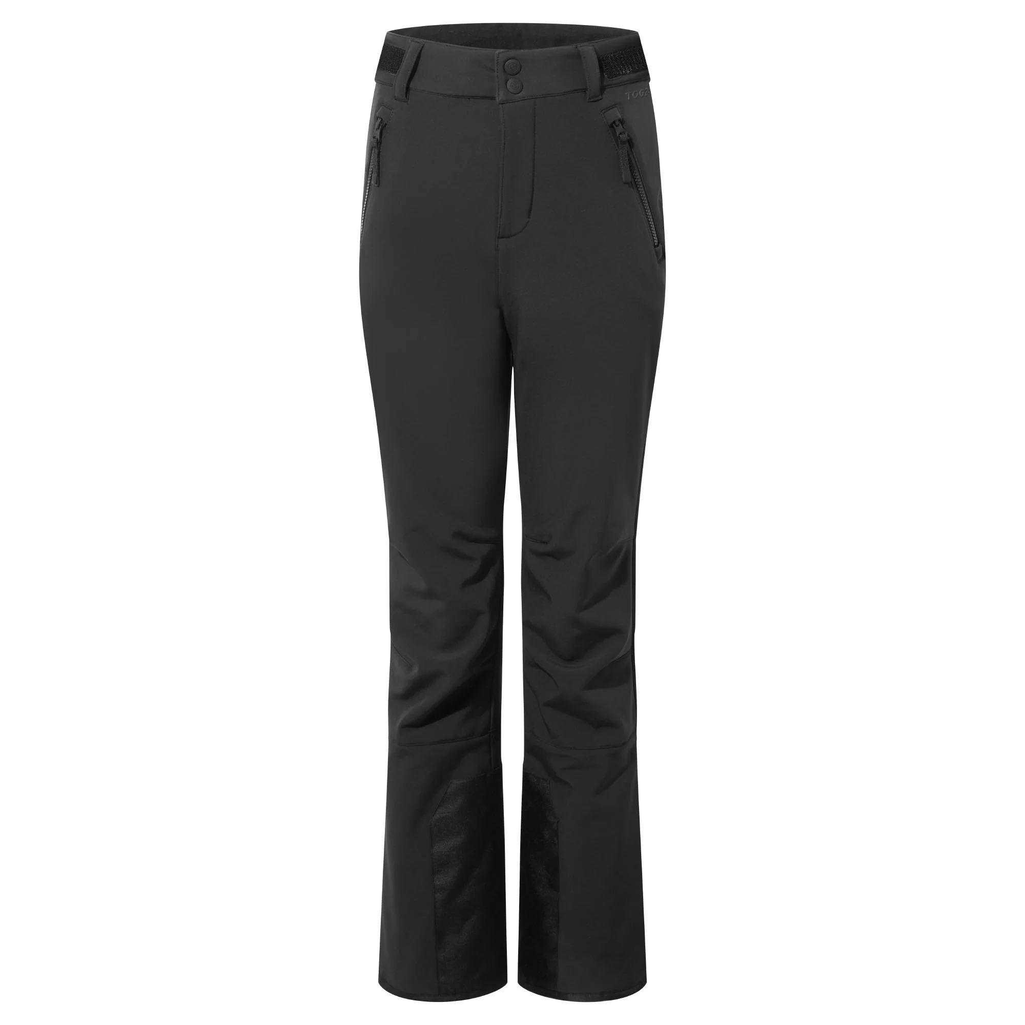 Annecy Womens Softshell Salopettes - Black - Image 7