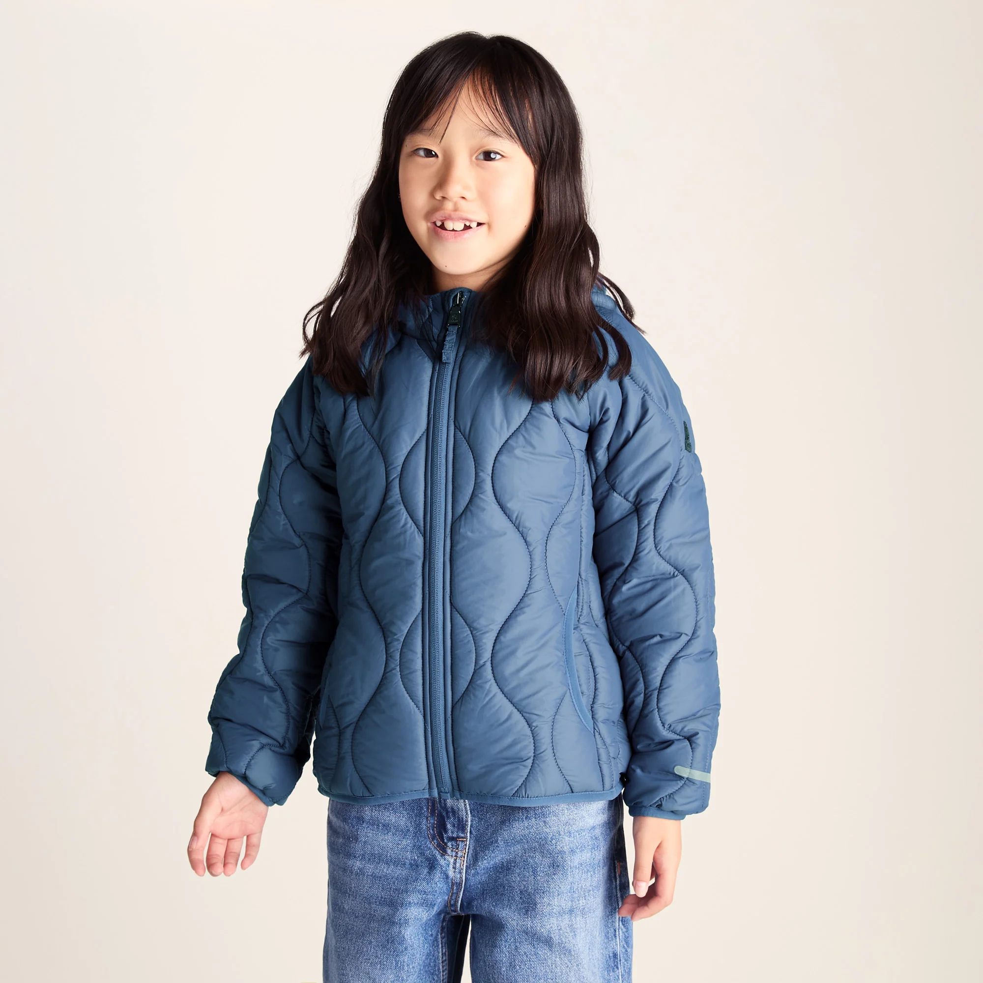 Arbor Kids Shower Resistant Padded Jacket - Blue Jay