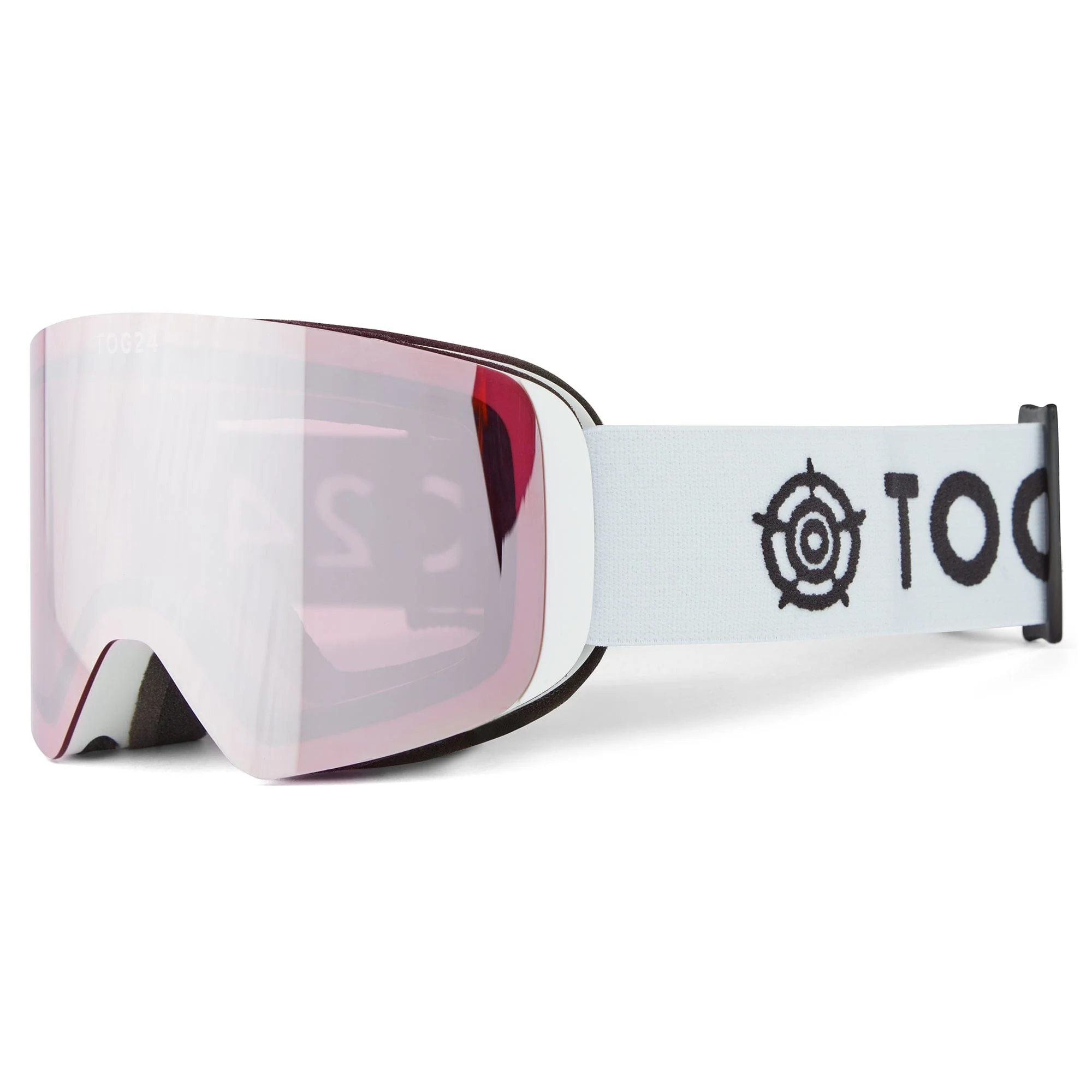 Arosa Goggles - Matt White/Vermillion - Image 4