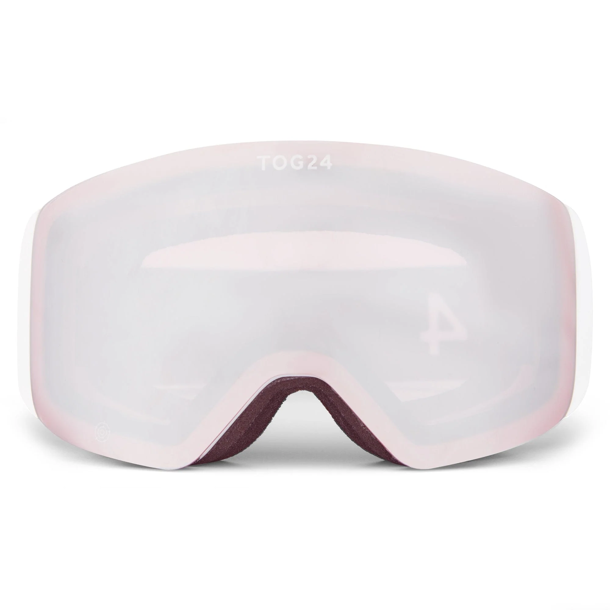 Arosa Goggles - Matt White/Vermillion - Image 6