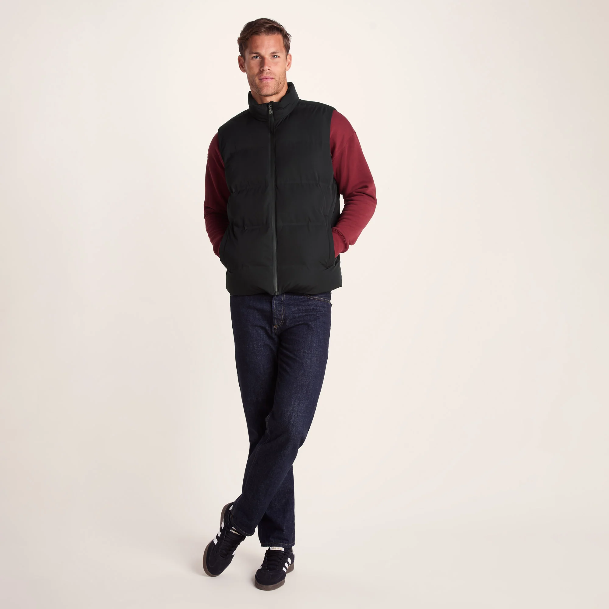 Arton Mens Shower and Wind Resistant Insulated Gilet - Black - Image 4