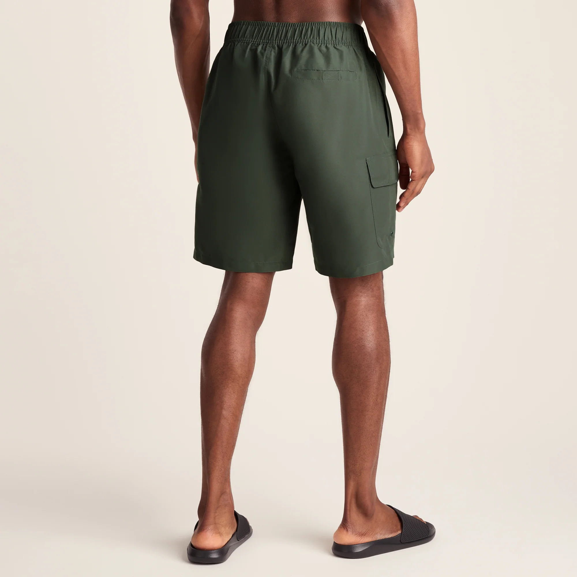 Aslan Mens Swimshorts - Forage Green - Image 4
