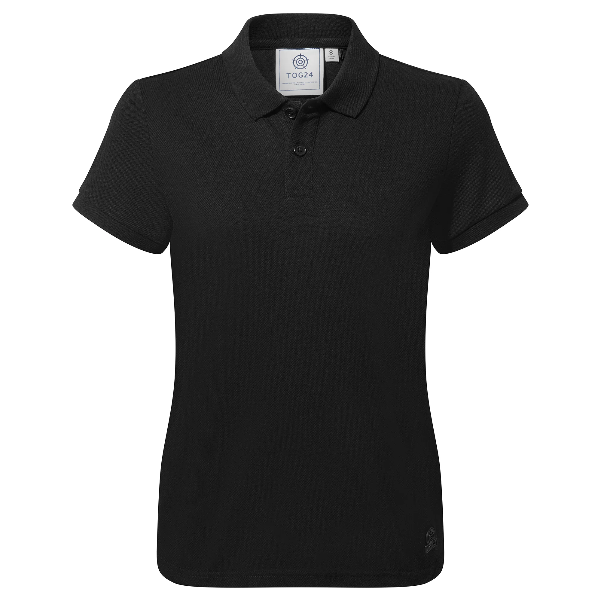 Aspley Womens Tech Polo - Black - Image 7
