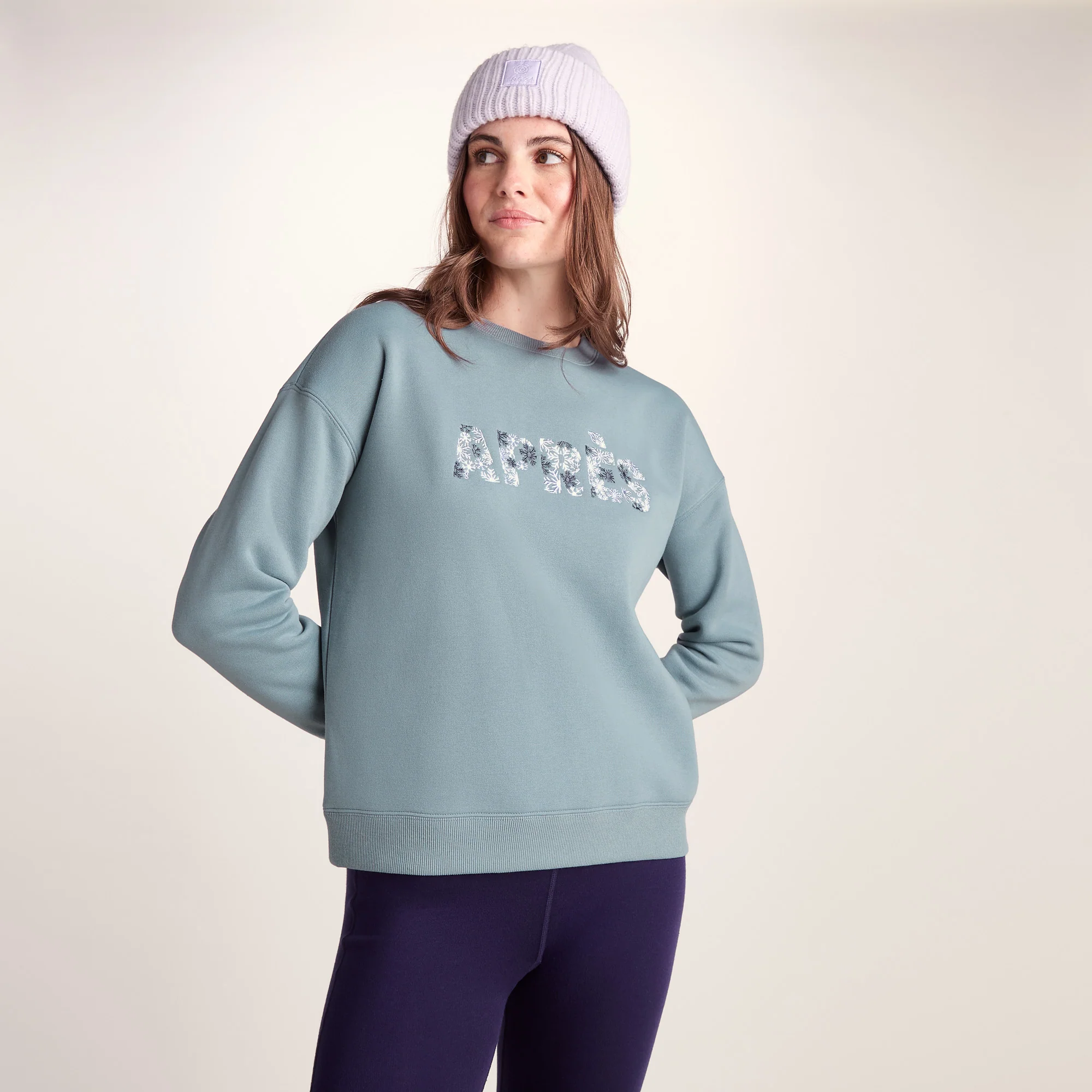 Aurora Womens Supersoft Sweat - Mist Grey - Image 3
