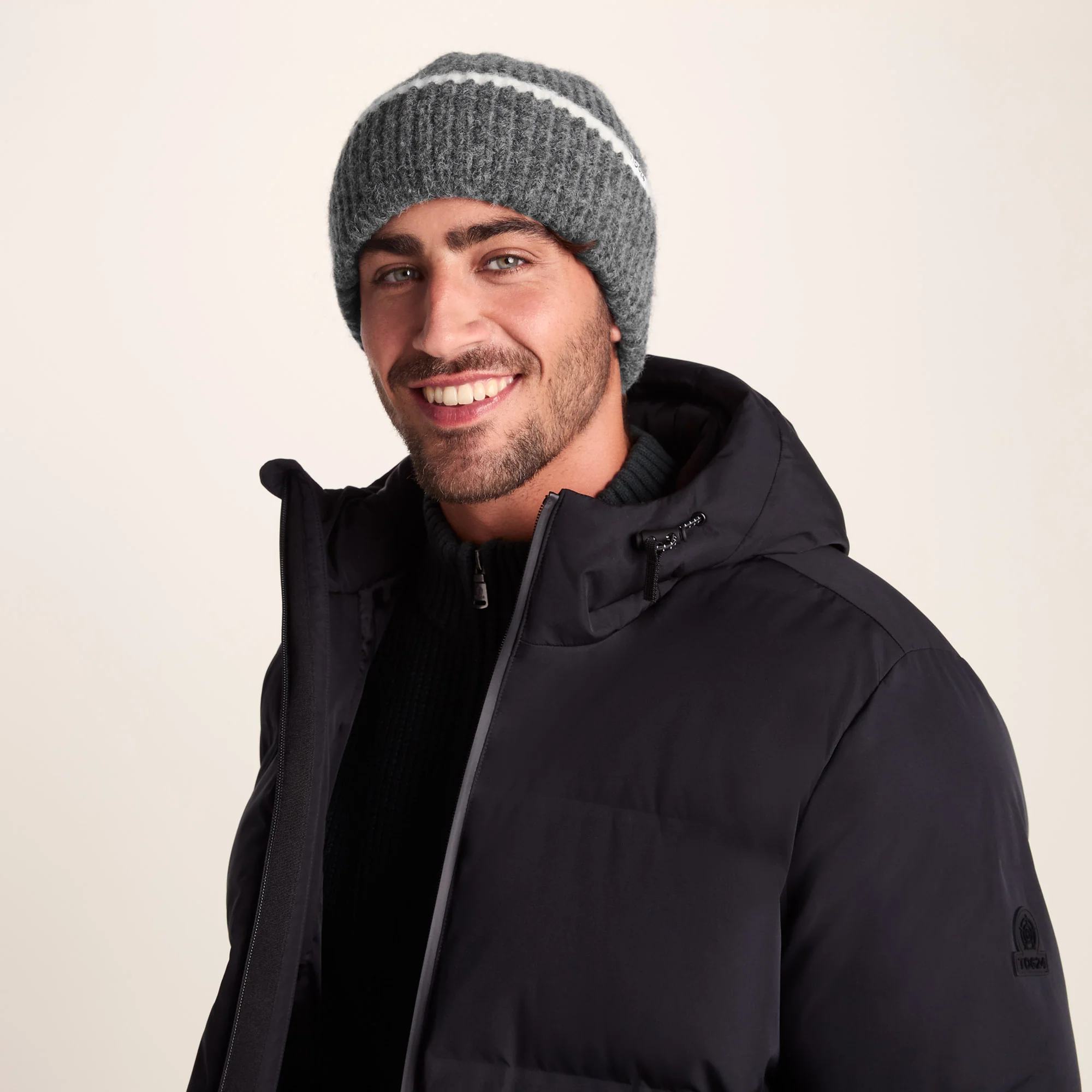 Ava Knit Hat - Dark Grey