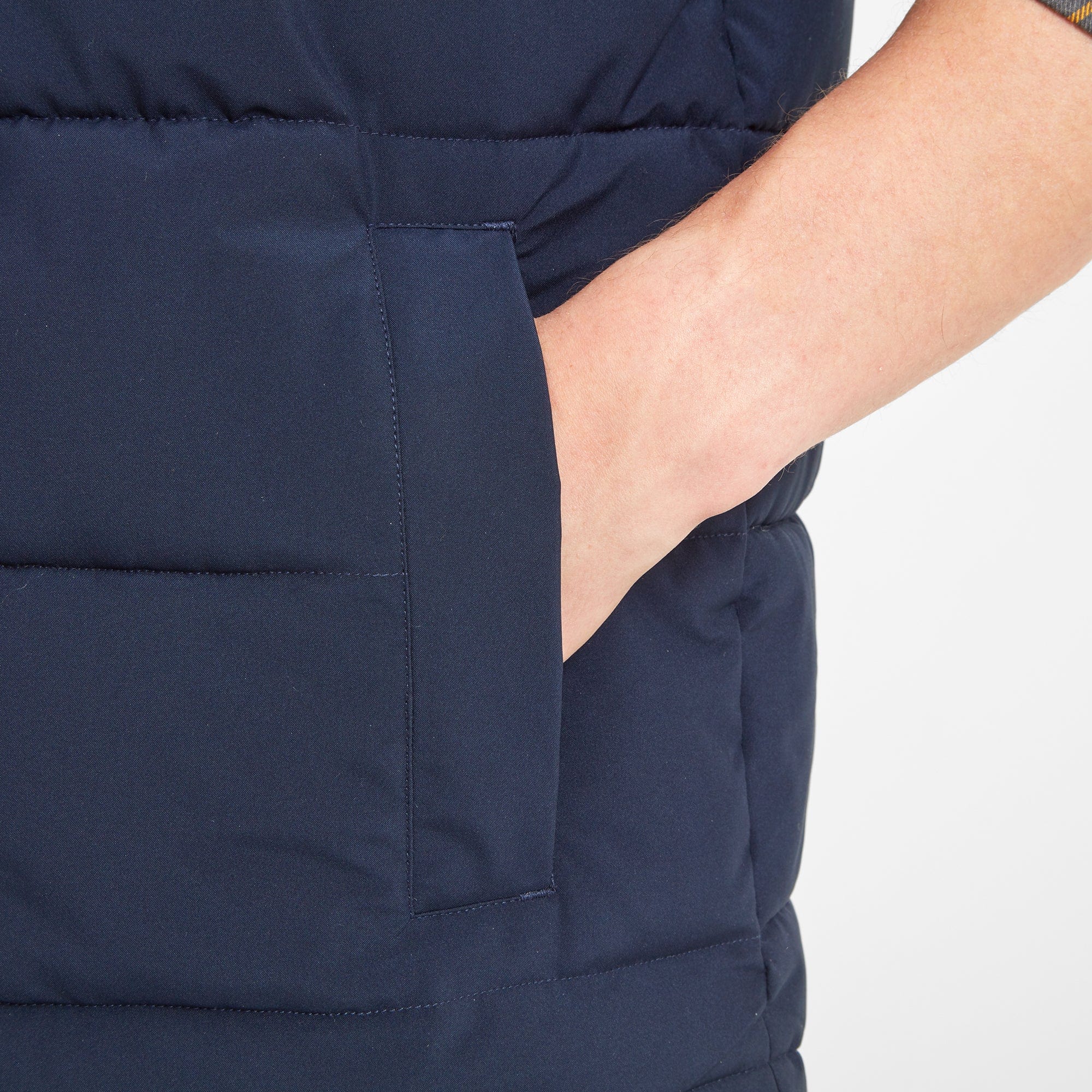 Barmston Mens Insulated Gilet - Navy - Image 5