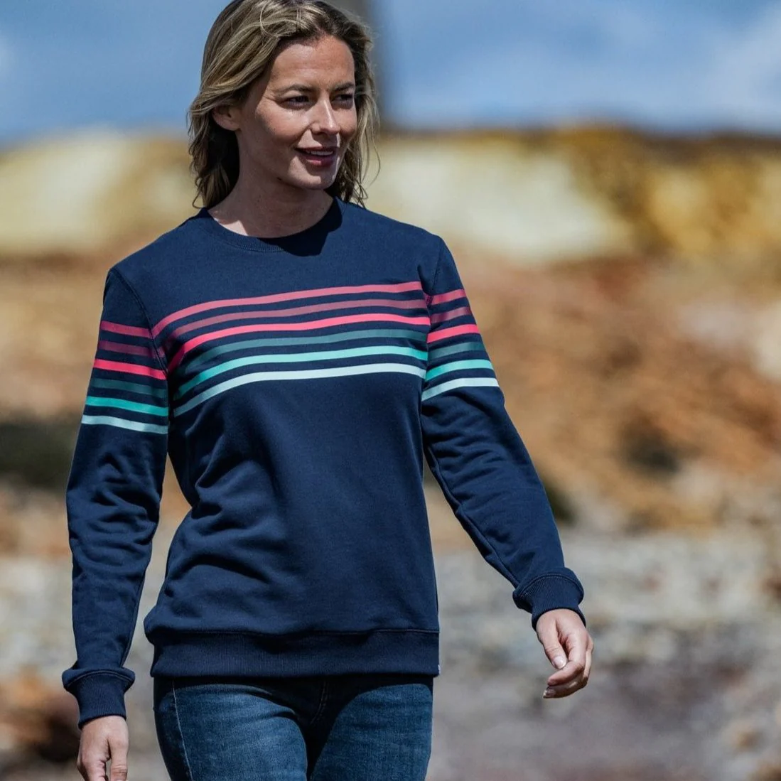 Bayman Womens Supersoft Sweat - Starry Night - Image 2