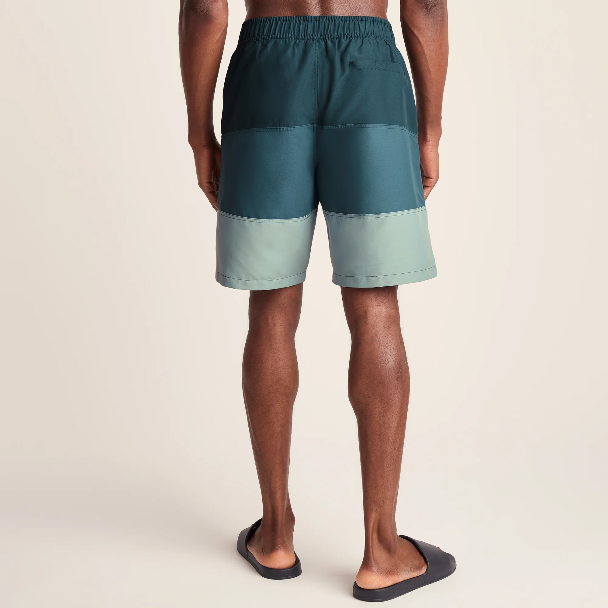 Bendon Mens Swimshorts - Deep Teal/Aegean Teal/Summer Sky - Image 2