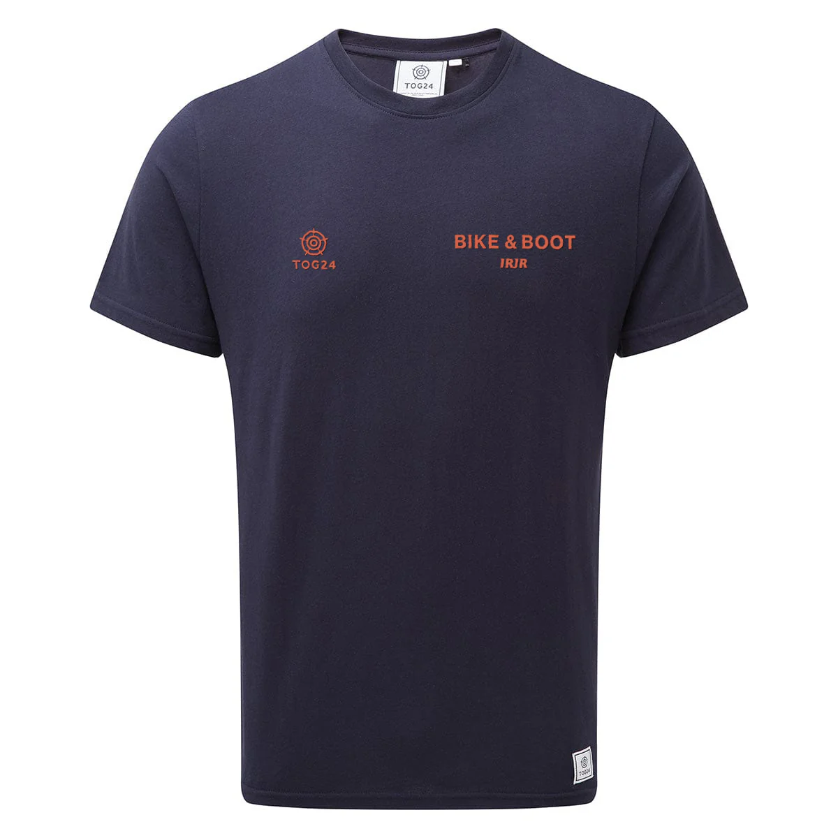 Bike & Boot Mens - Honley T-Shirt Navy