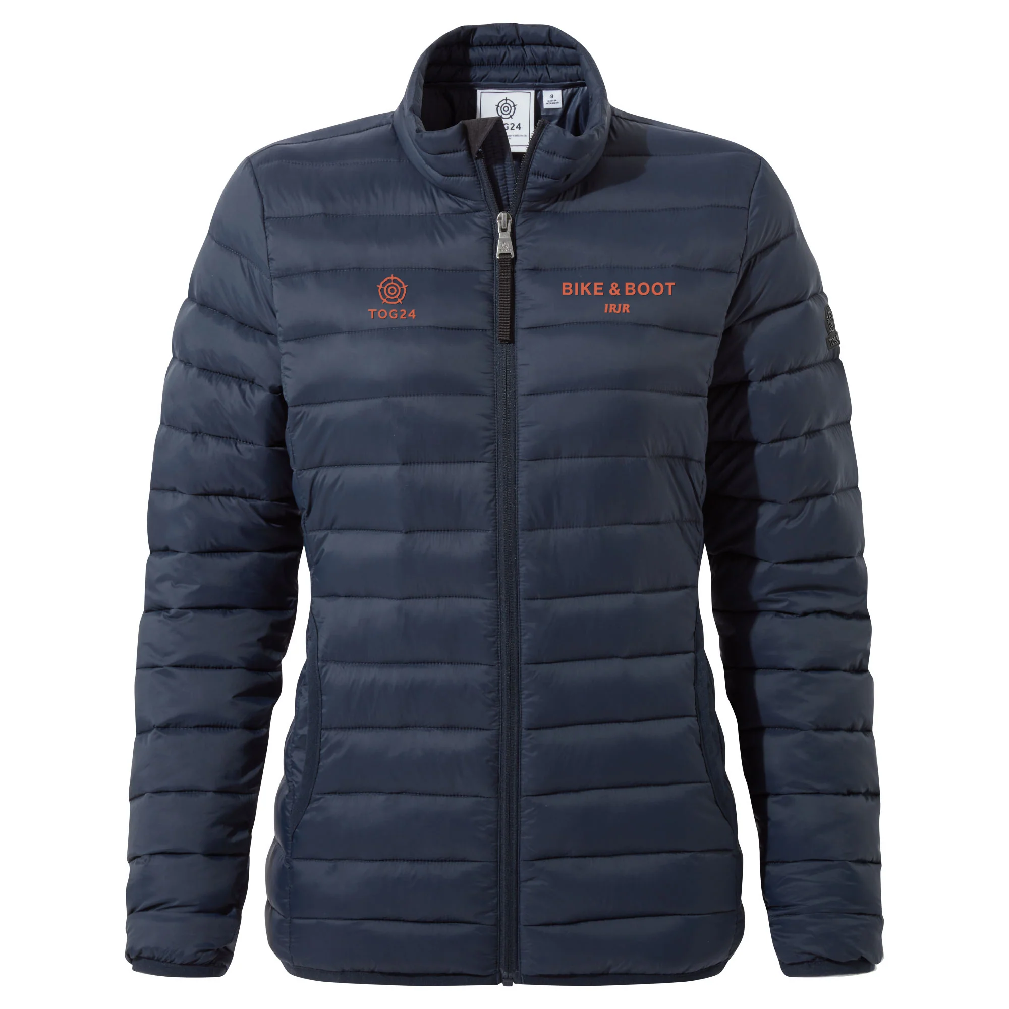 Bike & Boot Womens - Gibson Insulated Padded Jacket Dark Indigo