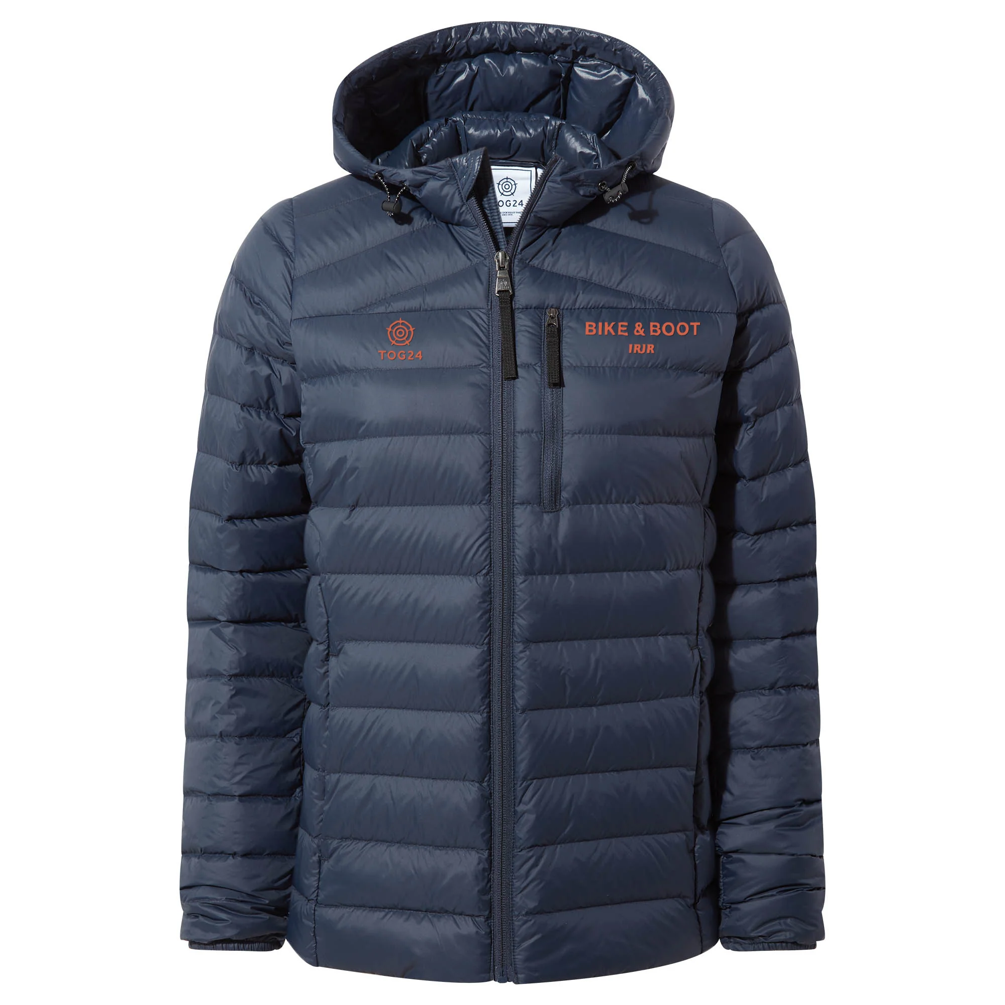 Bike & Boot Womens - North Hooded Jacket Dark Indigo