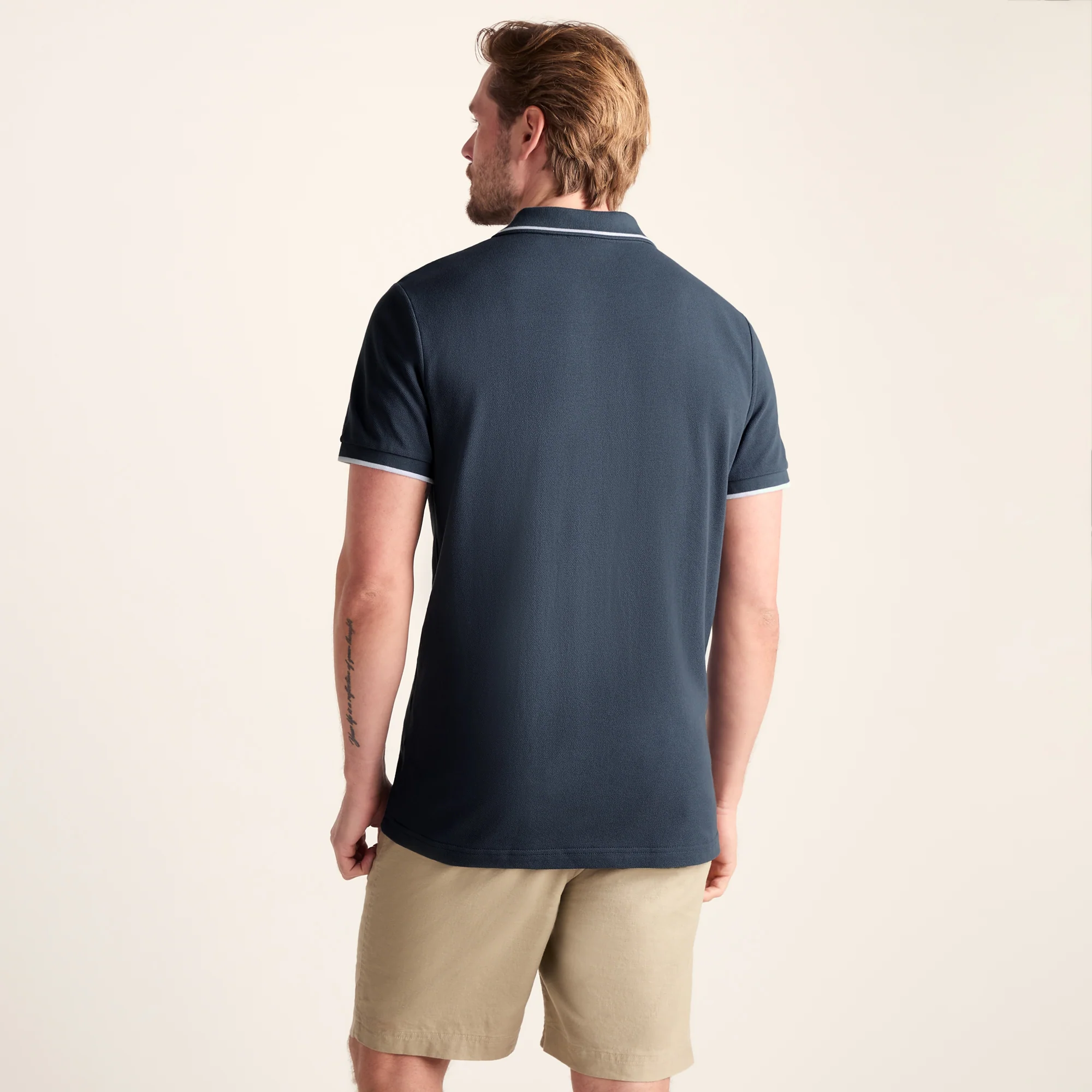 Binsoe Mens 100% Cotton Supersoft Polo Shirt Shirt - Aegean Teal - Image 3