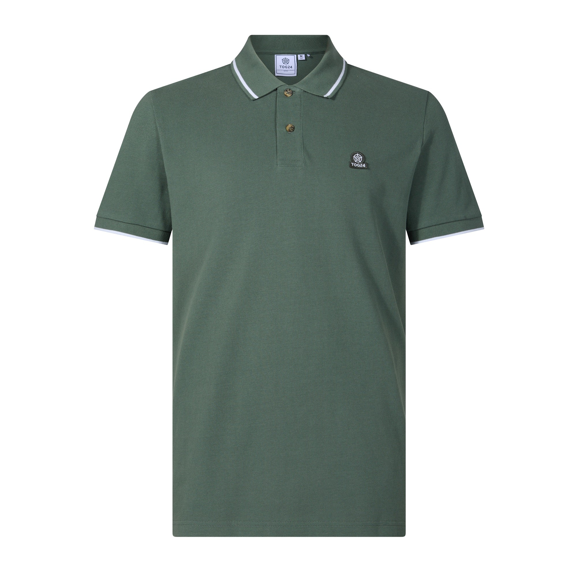 Binsoe Mens 100% Cotton Supersoft Polo Shirt Shirt - Light Forest - Image 6
