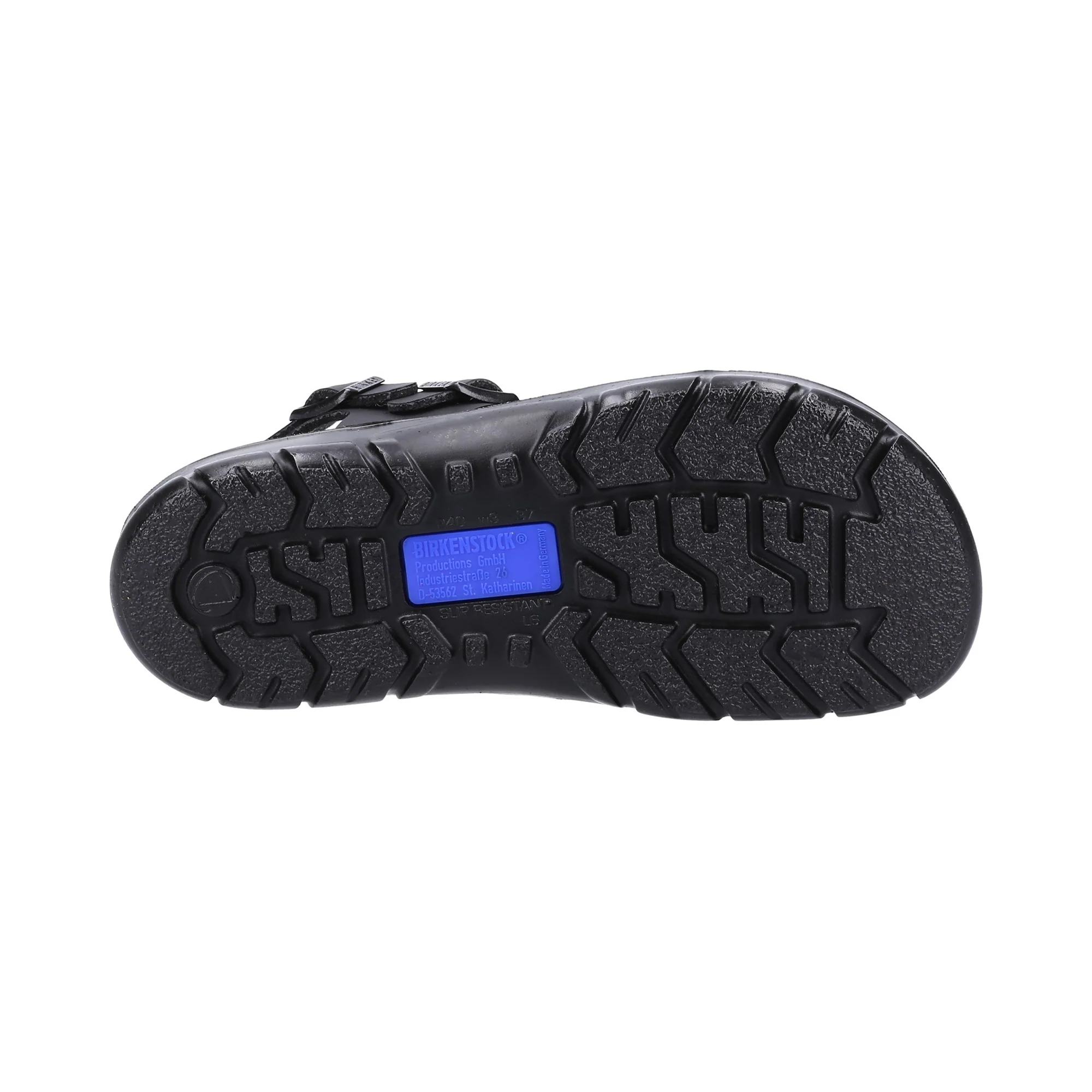 Birkenstock Saragossa Birko Flor Womens Sandal - Black - Image 3