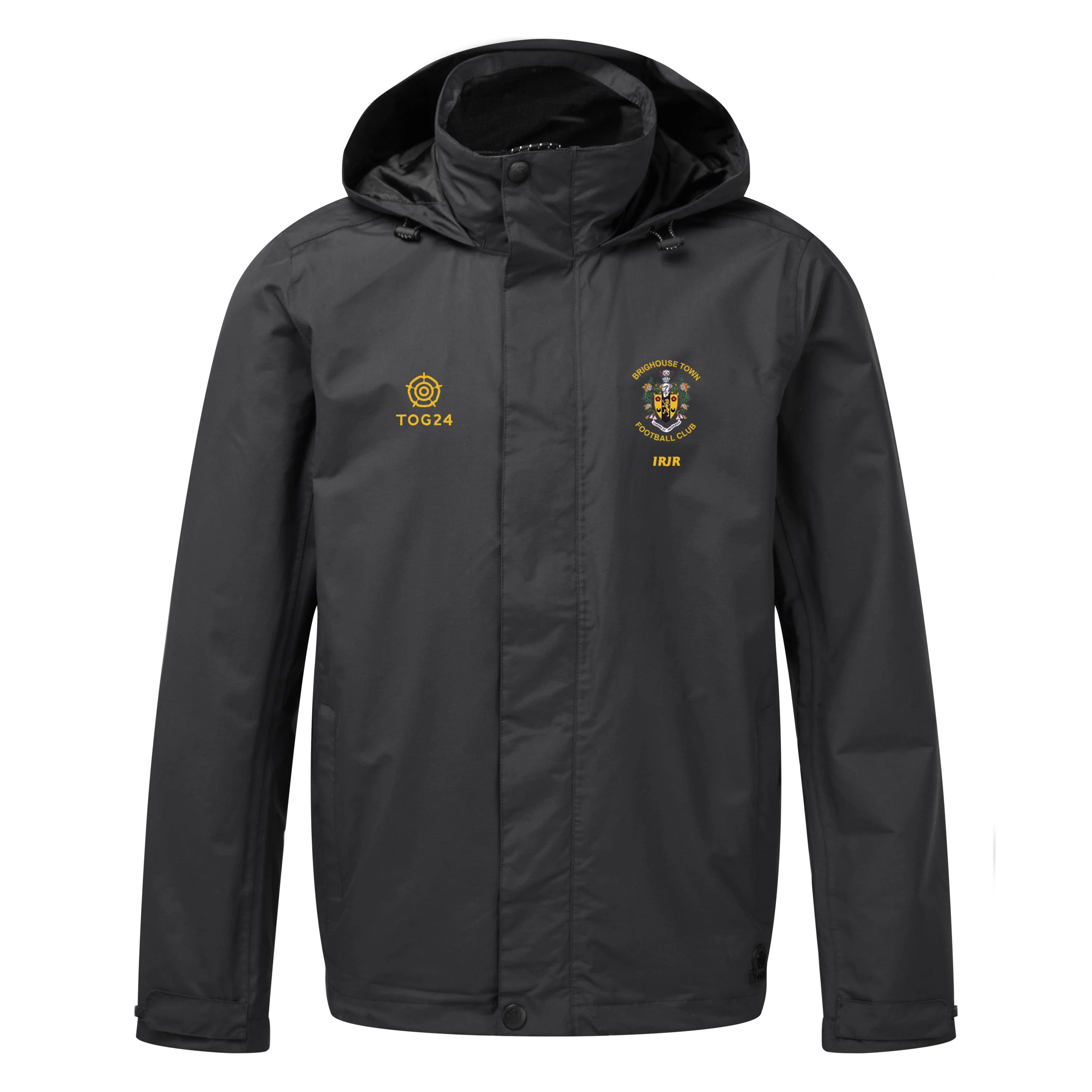 Brighouse Town FC Mens - Airton Waterproof Jacket Black