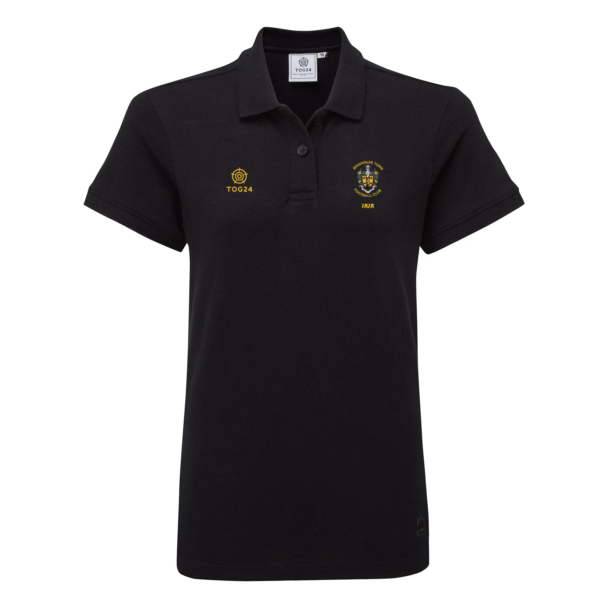 Brighouse Town FC Womens - Aspley Tech Polo Black