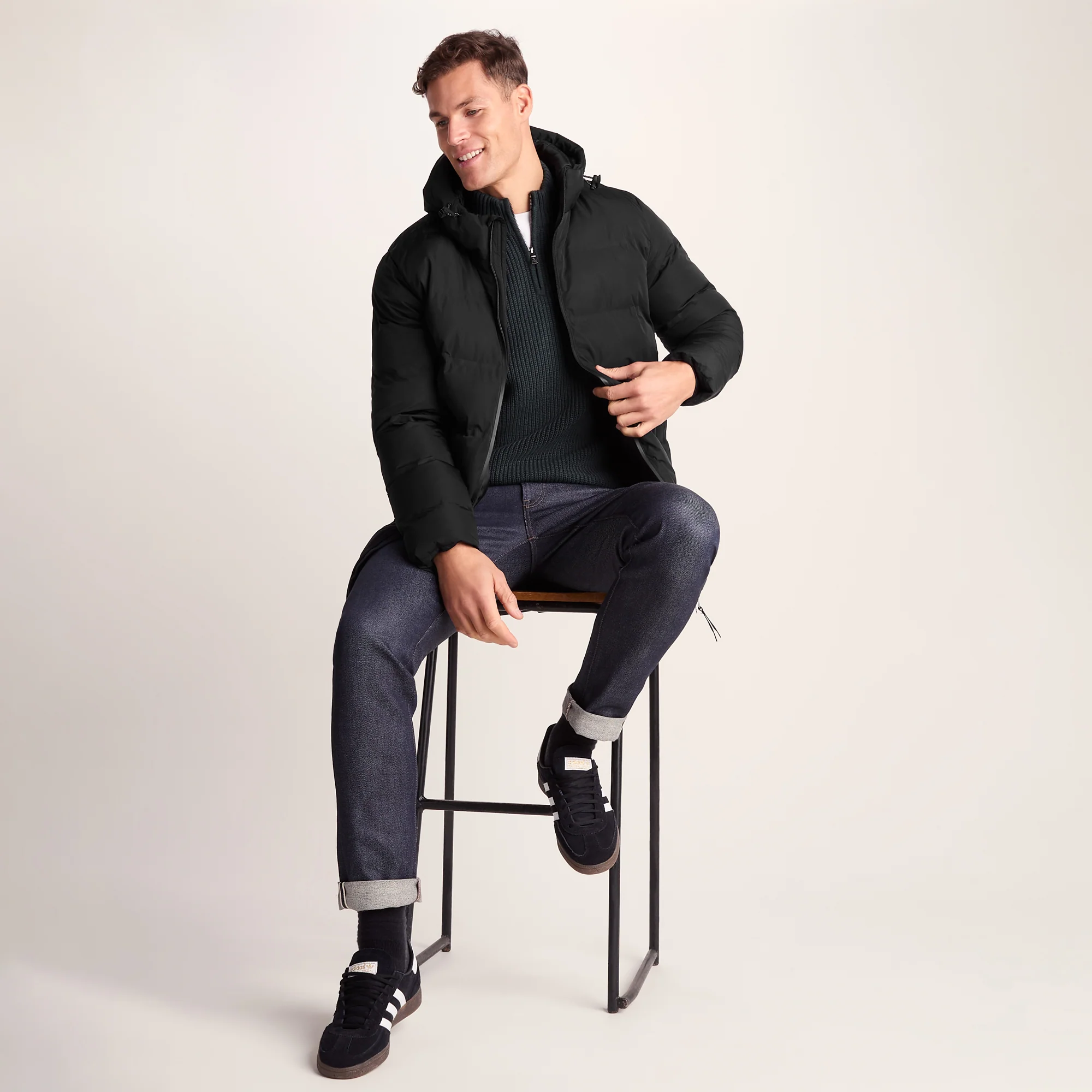 Brinkley Mens  Parka - Black - Image 4