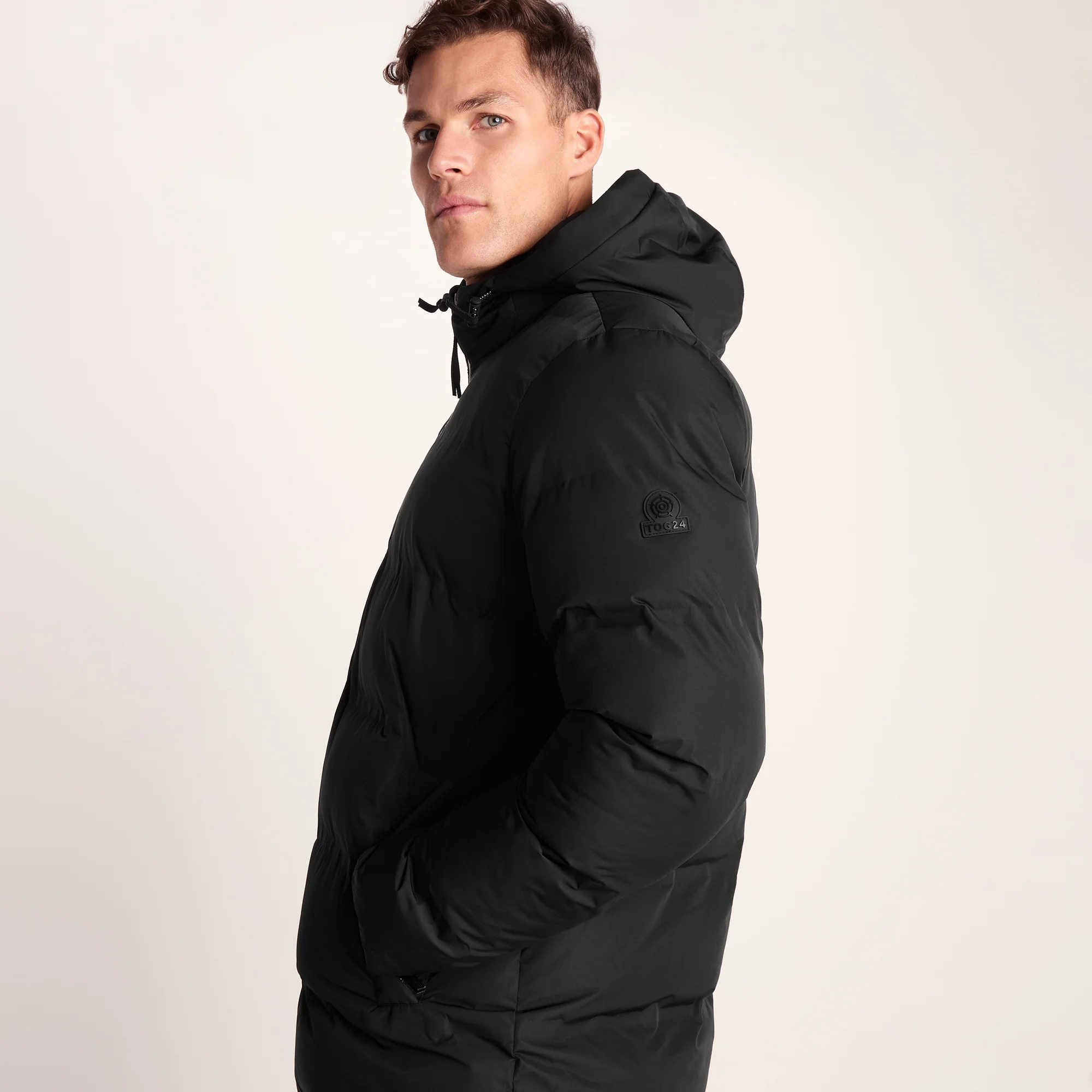 Brinkley Mens  Parka - Black - Image 6