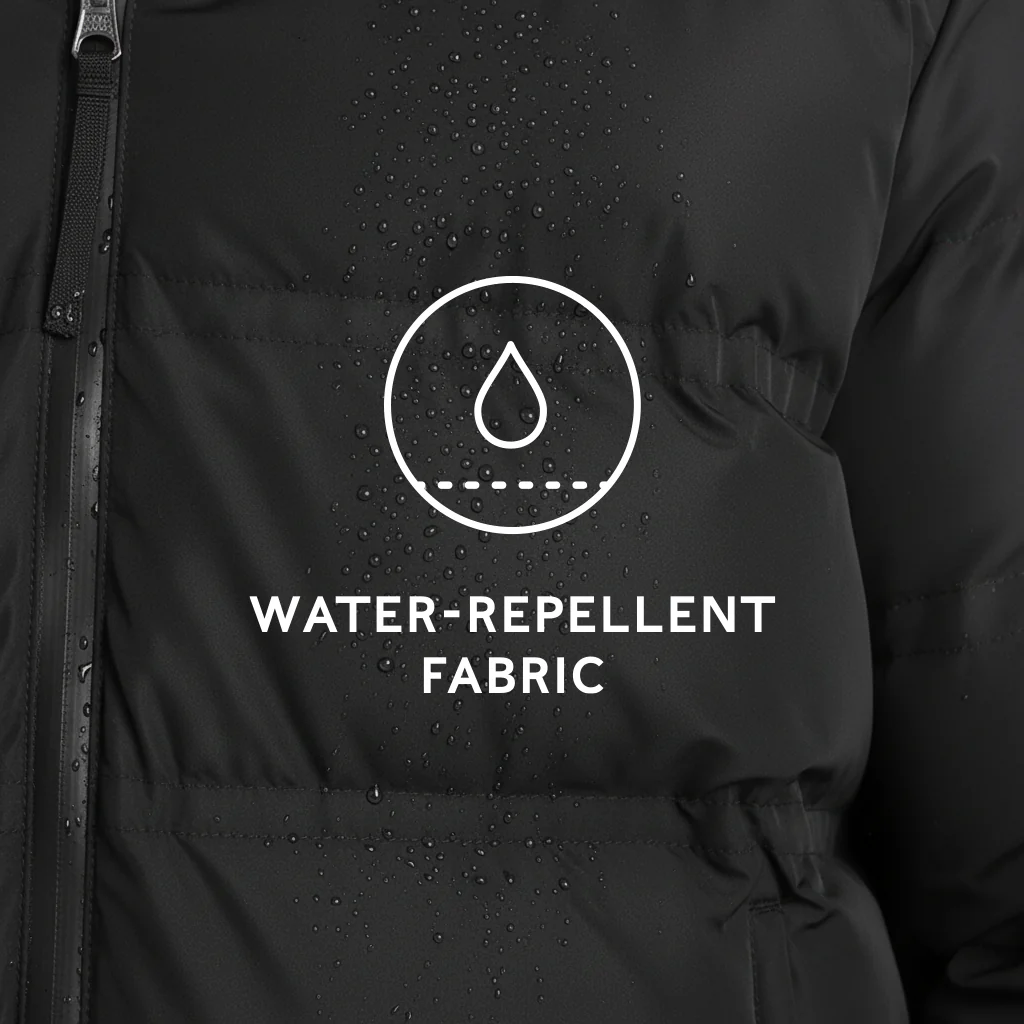 Brinkley Mens  Parka - Black - Image 7