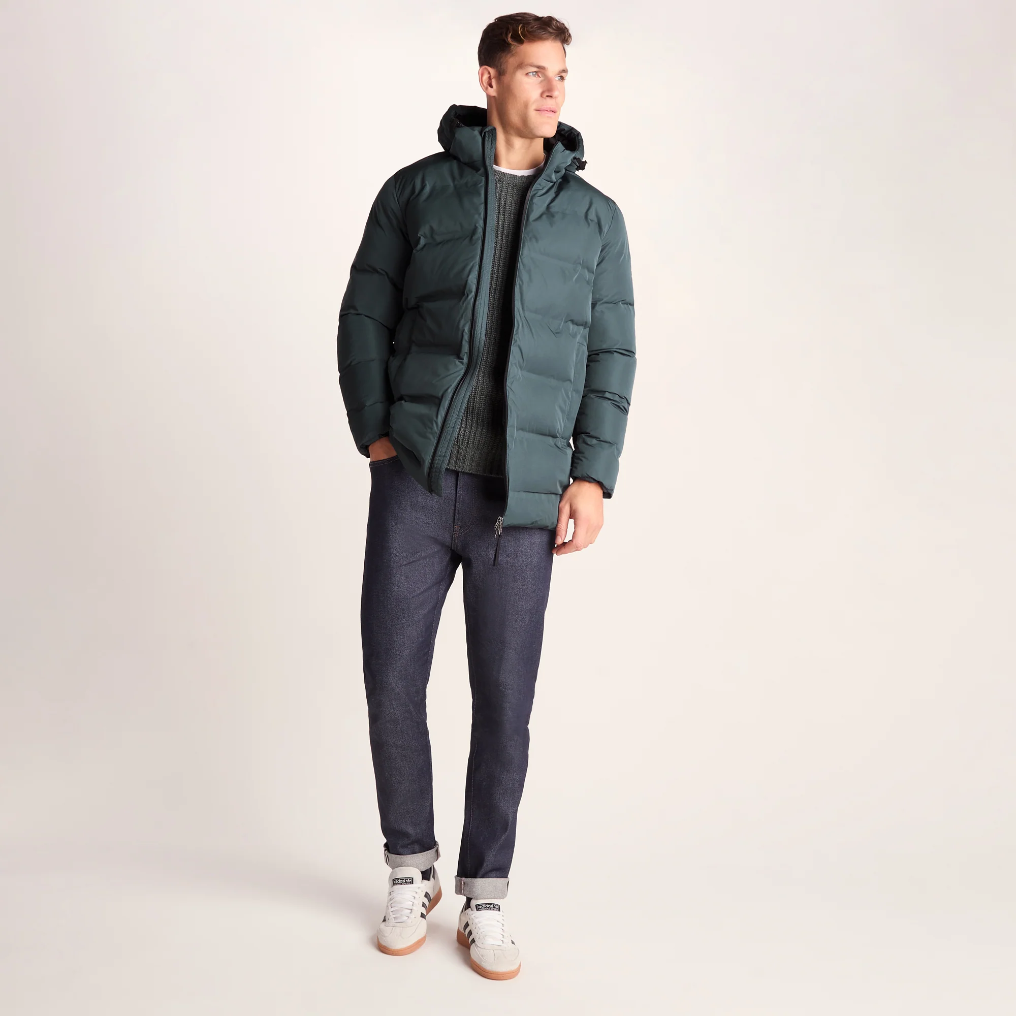 Brinkley Mens Parka - Graphite