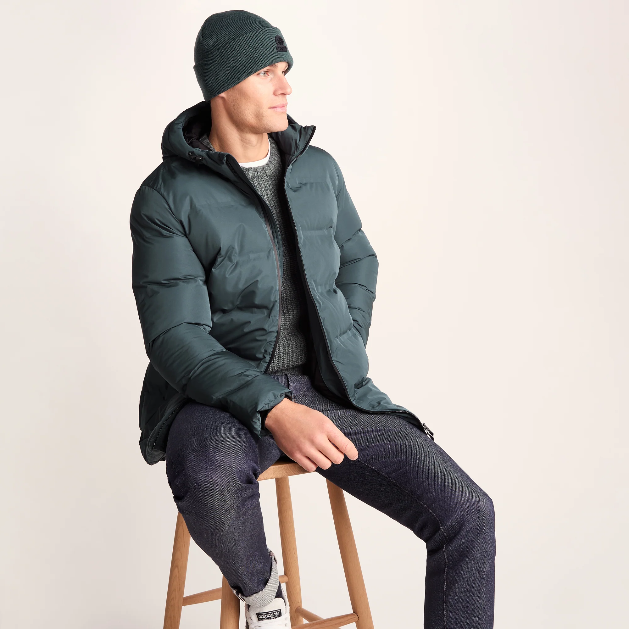 Brinkley Mens Parka - Graphite - Image 3