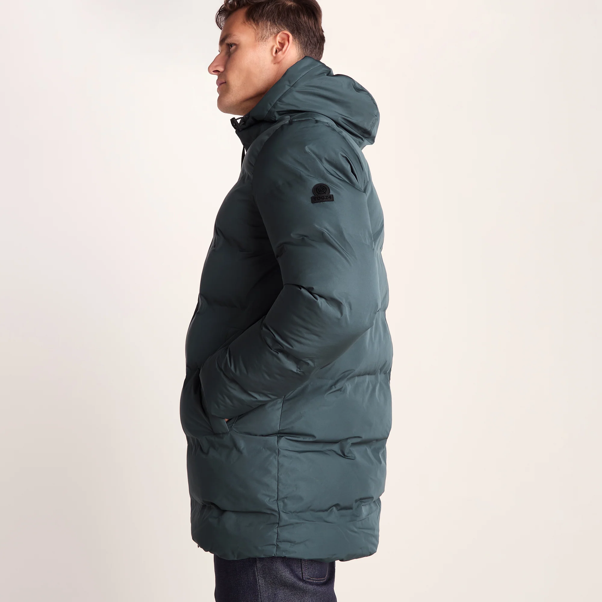 Brinkley Mens Parka - Graphite - Image 6