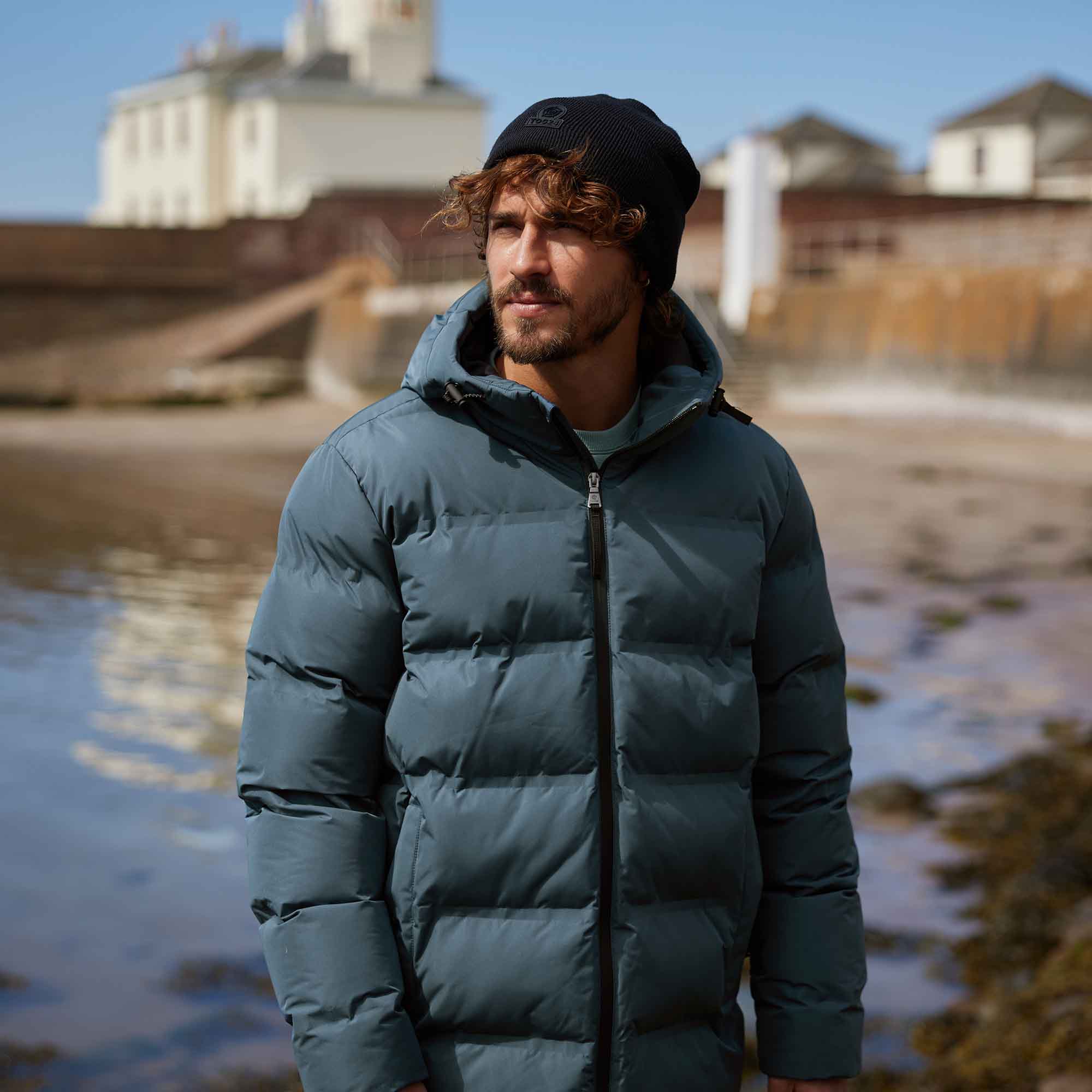 Brinkley Mens Parka - Graphite - Image 9