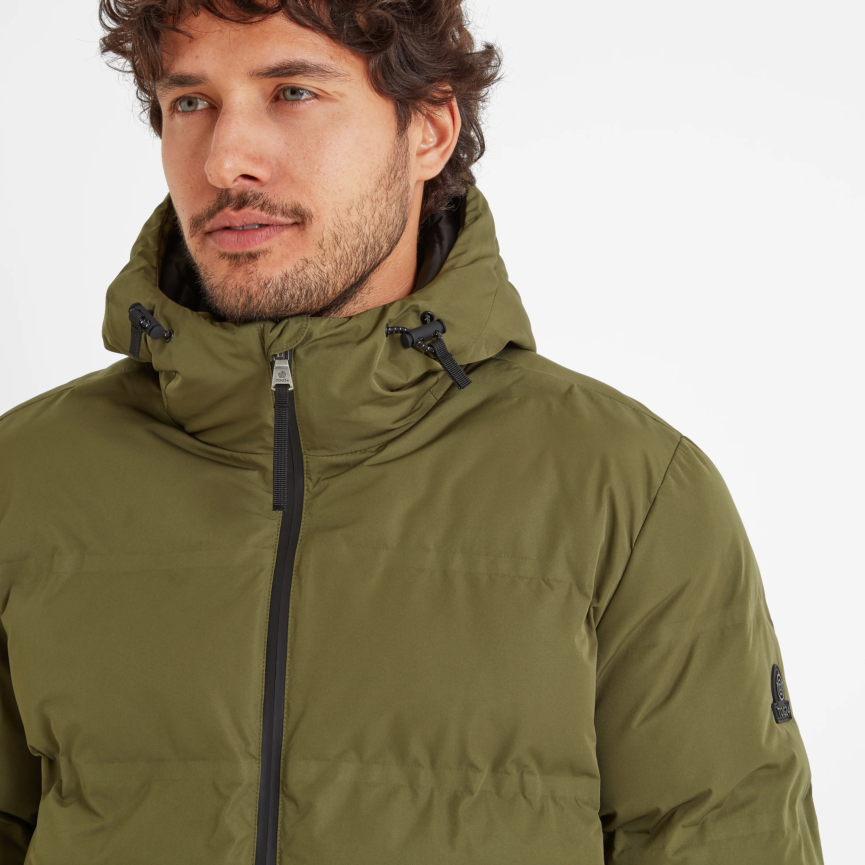 Brinkley Mens Parka - Khaki - Image 13