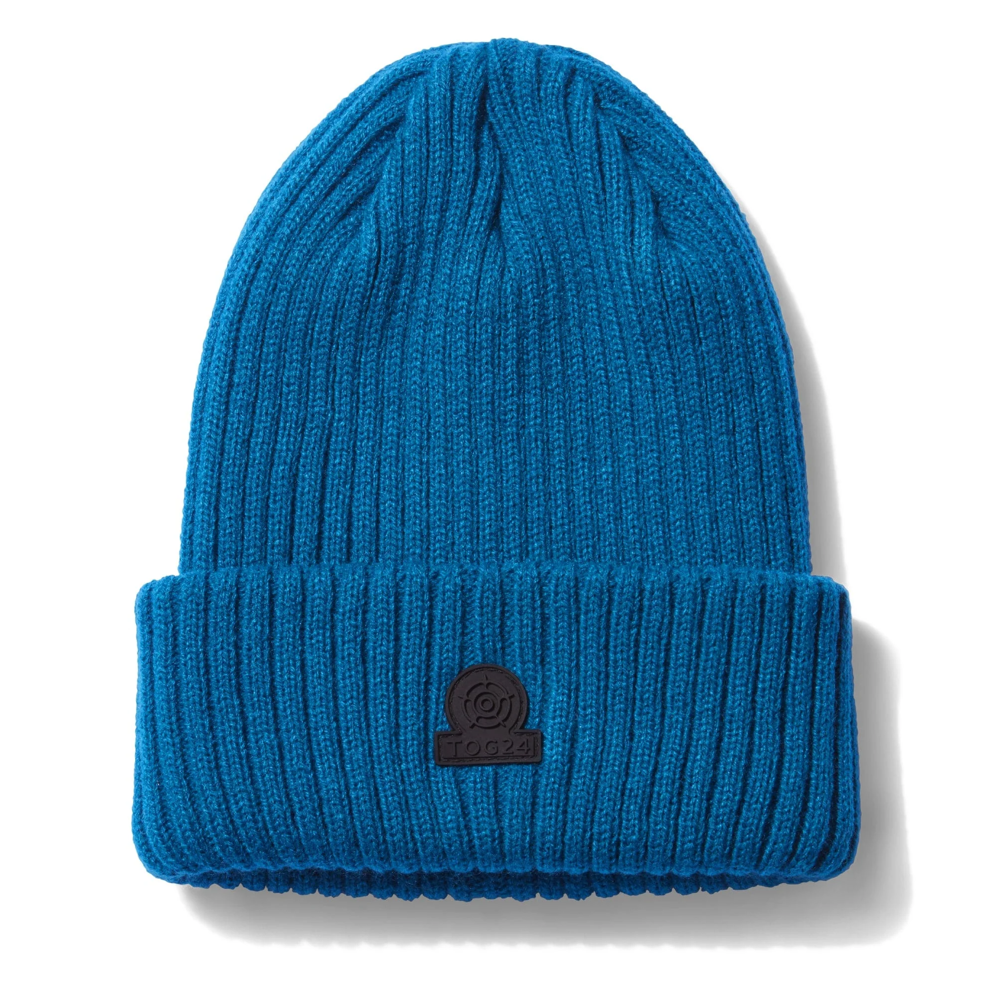 Burke Knit Hat - Peacock Blue - Image 3