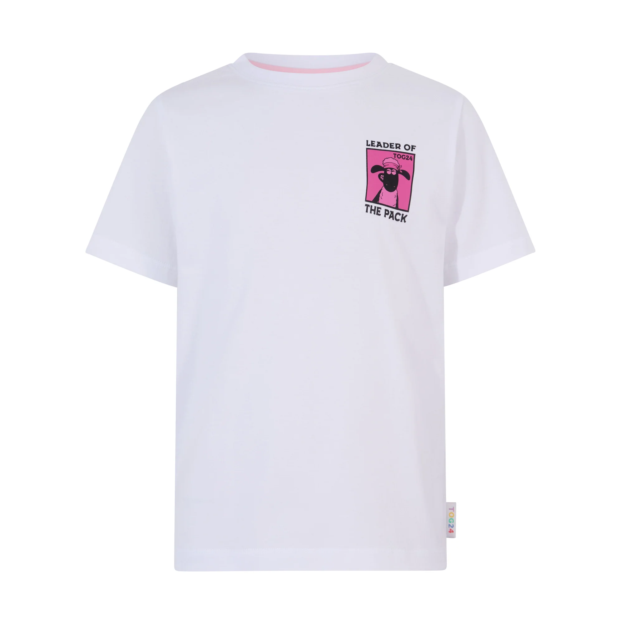 Cameroon Kids Shaun the Sheep T-Shirt - Optic White/Milkshake - Image 7