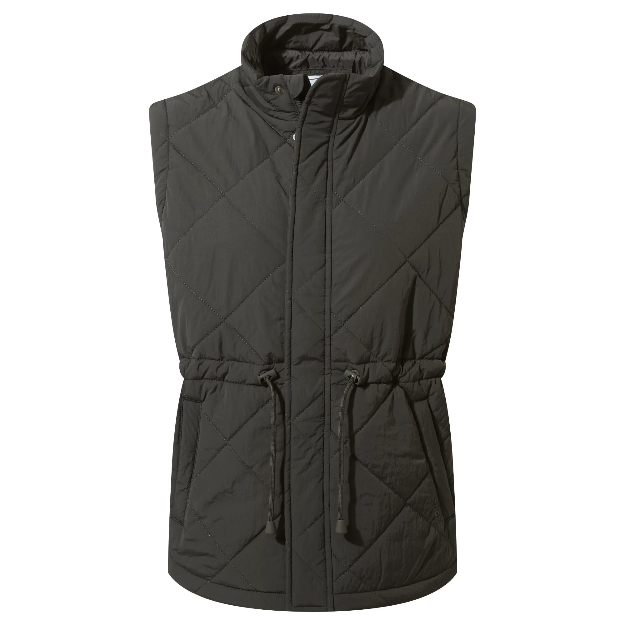Cassly Womens Insulated Gilet - Washed Black - Image 6
