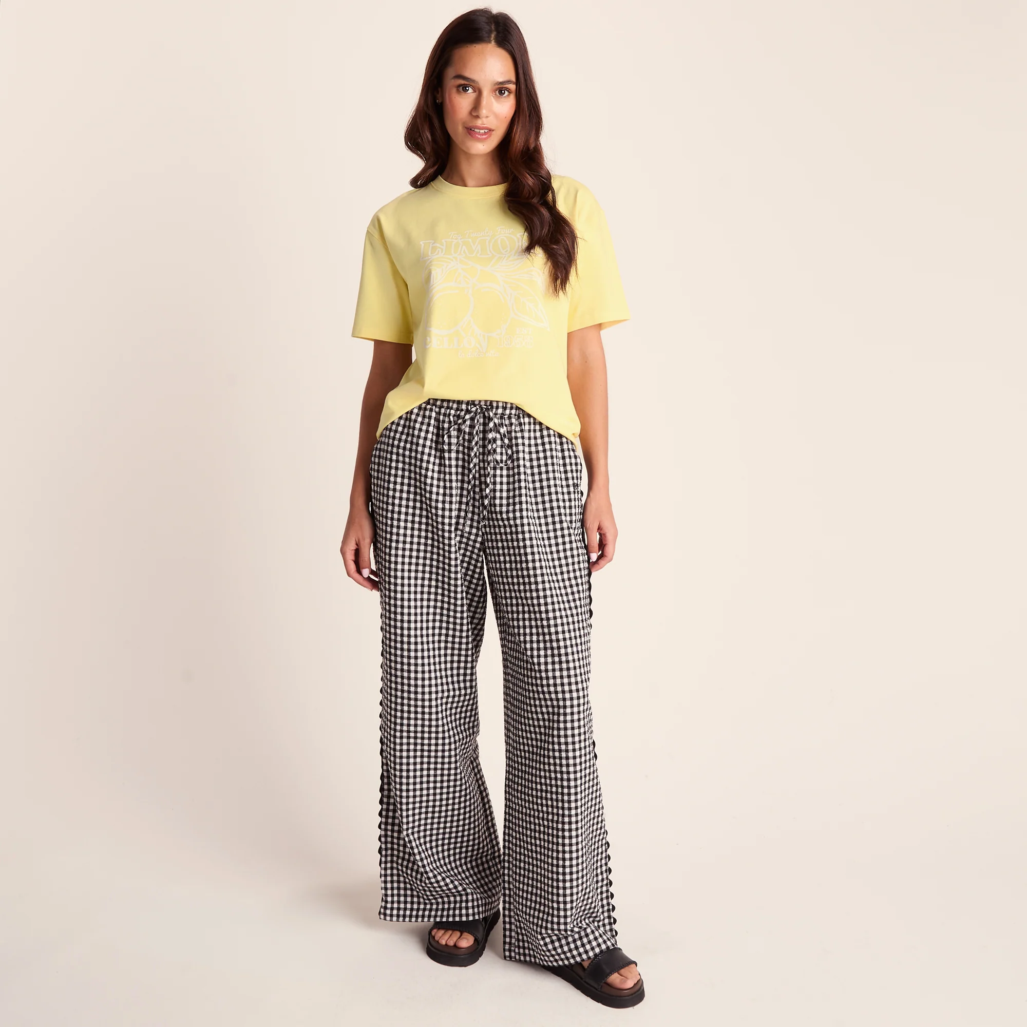 Cello Womens Relaxed Fit Premium Supersoft T-Shirt - Butter Yellow - Image 2