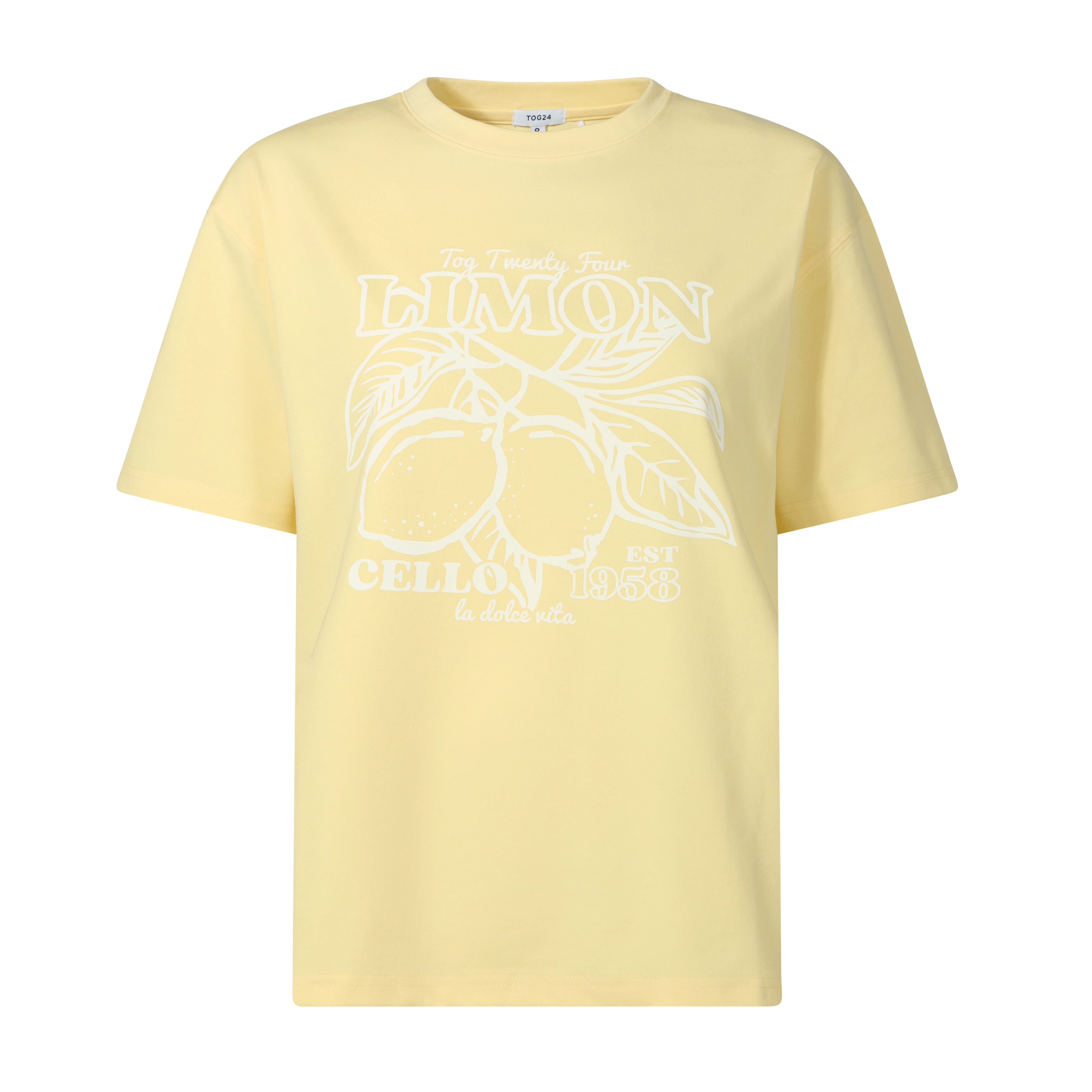 Cello Womens Relaxed Fit Premium Supersoft T-Shirt - Butter Yellow - Image 6