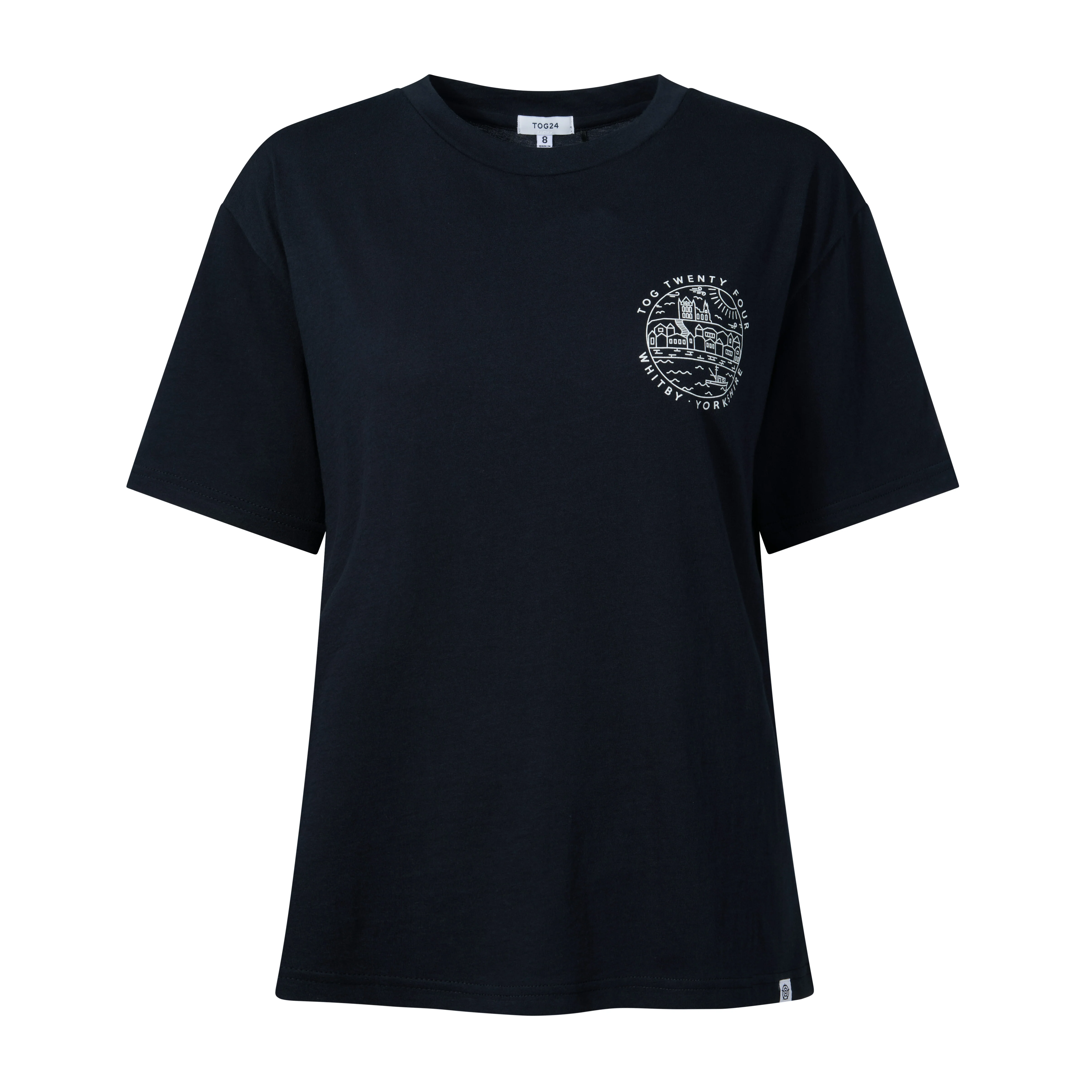 Coast Womens 100% Cotton Supersoft Relaxed Fit T-Shirt - Dark Indigo - Image 7