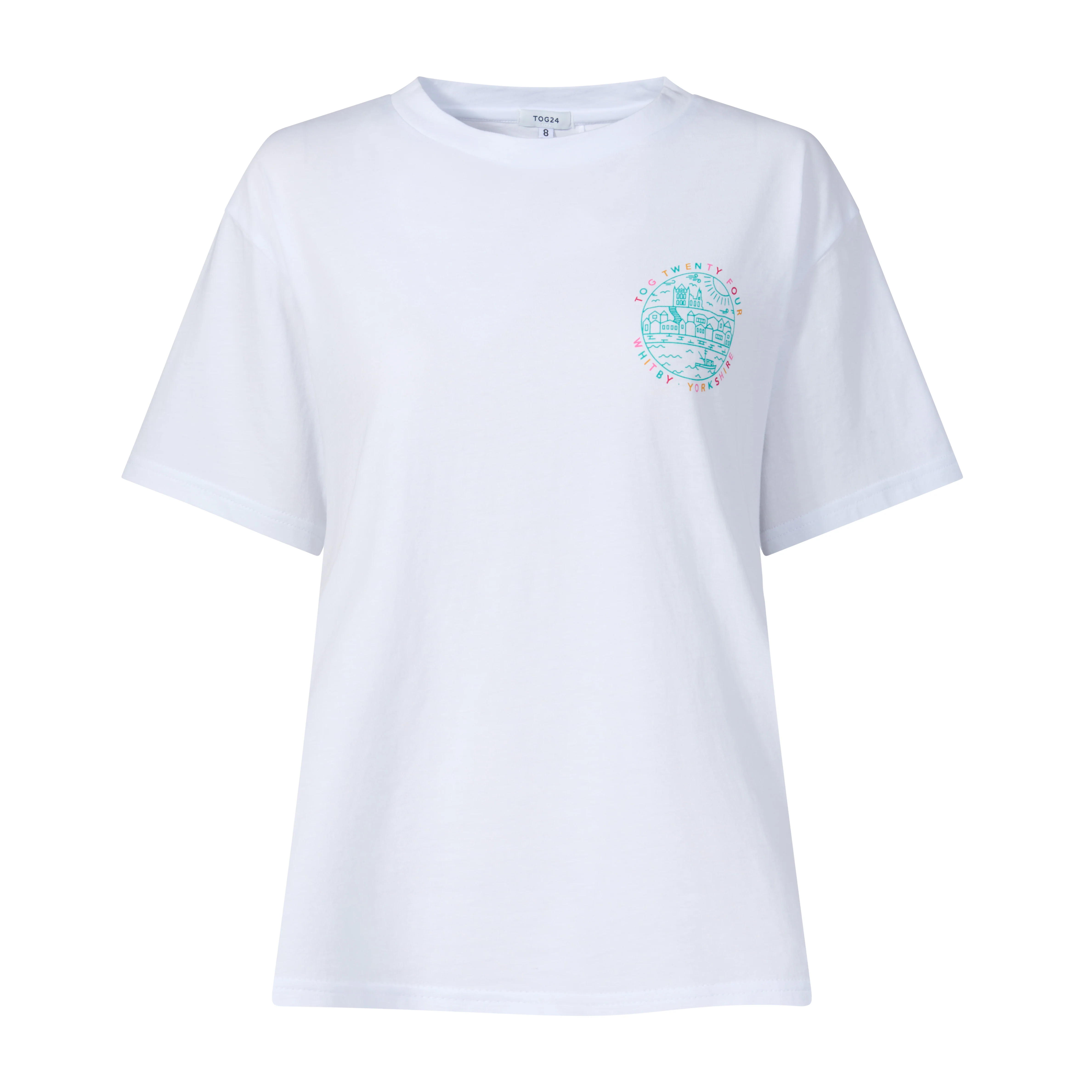 Coast Womens 100% Cotton Supersoft Relaxed Fit T-Shirt - Optic White - Image 7
