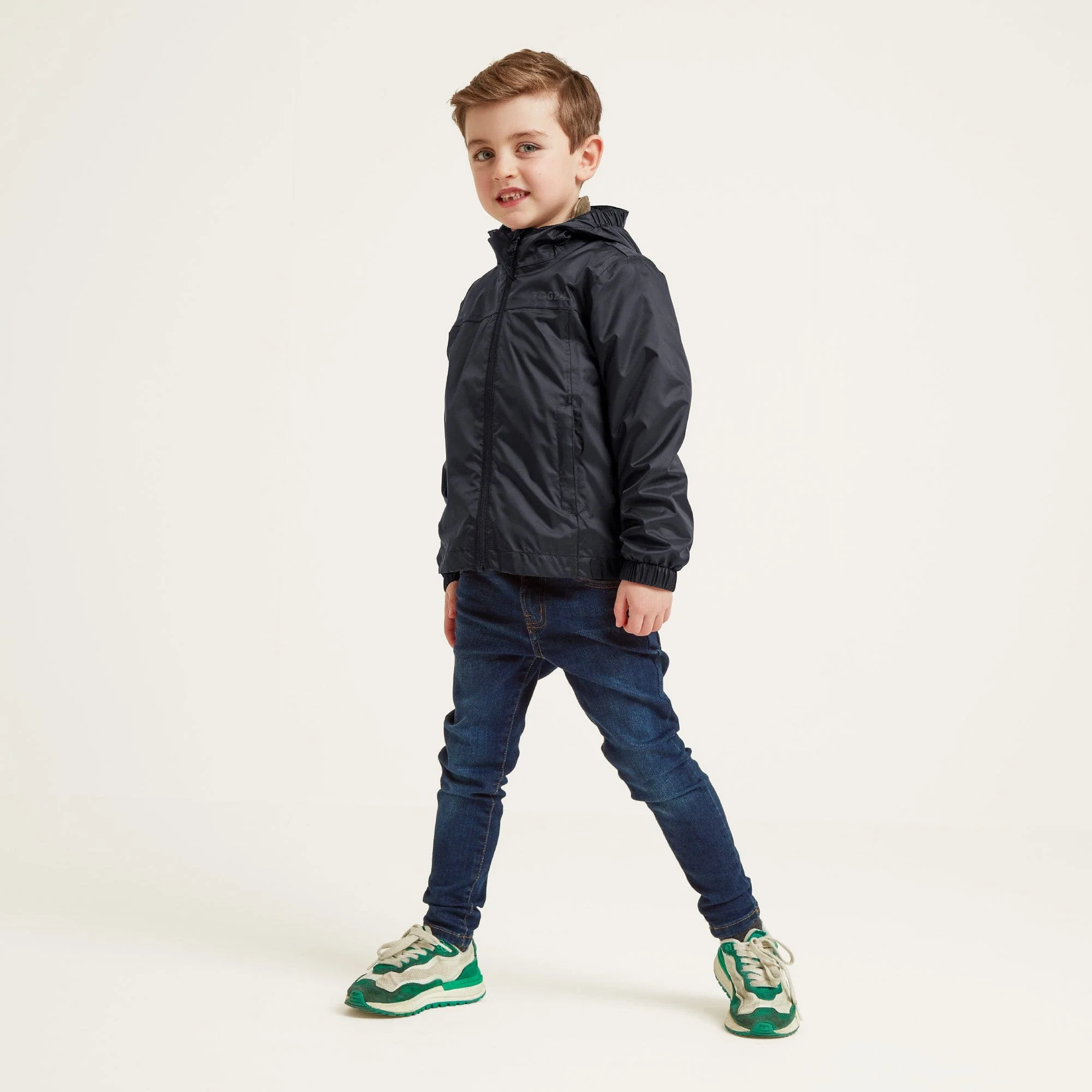 Copley Kids Waterproof Jacket - Black - Image 4