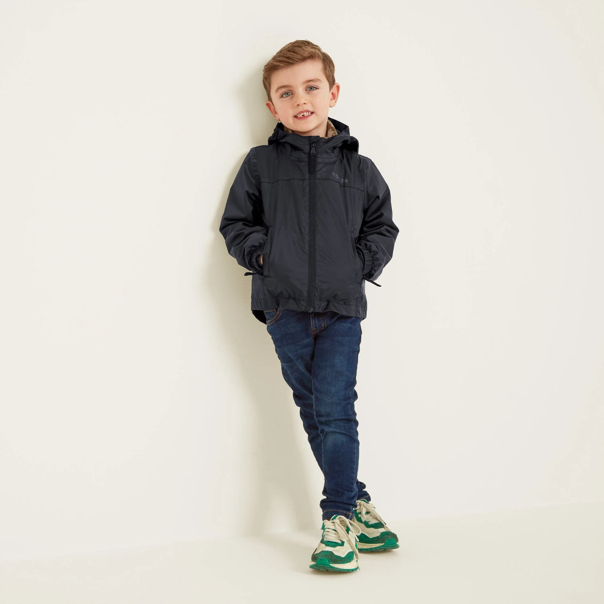 Copley Kids Waterproof Jacket - Black - Image 6